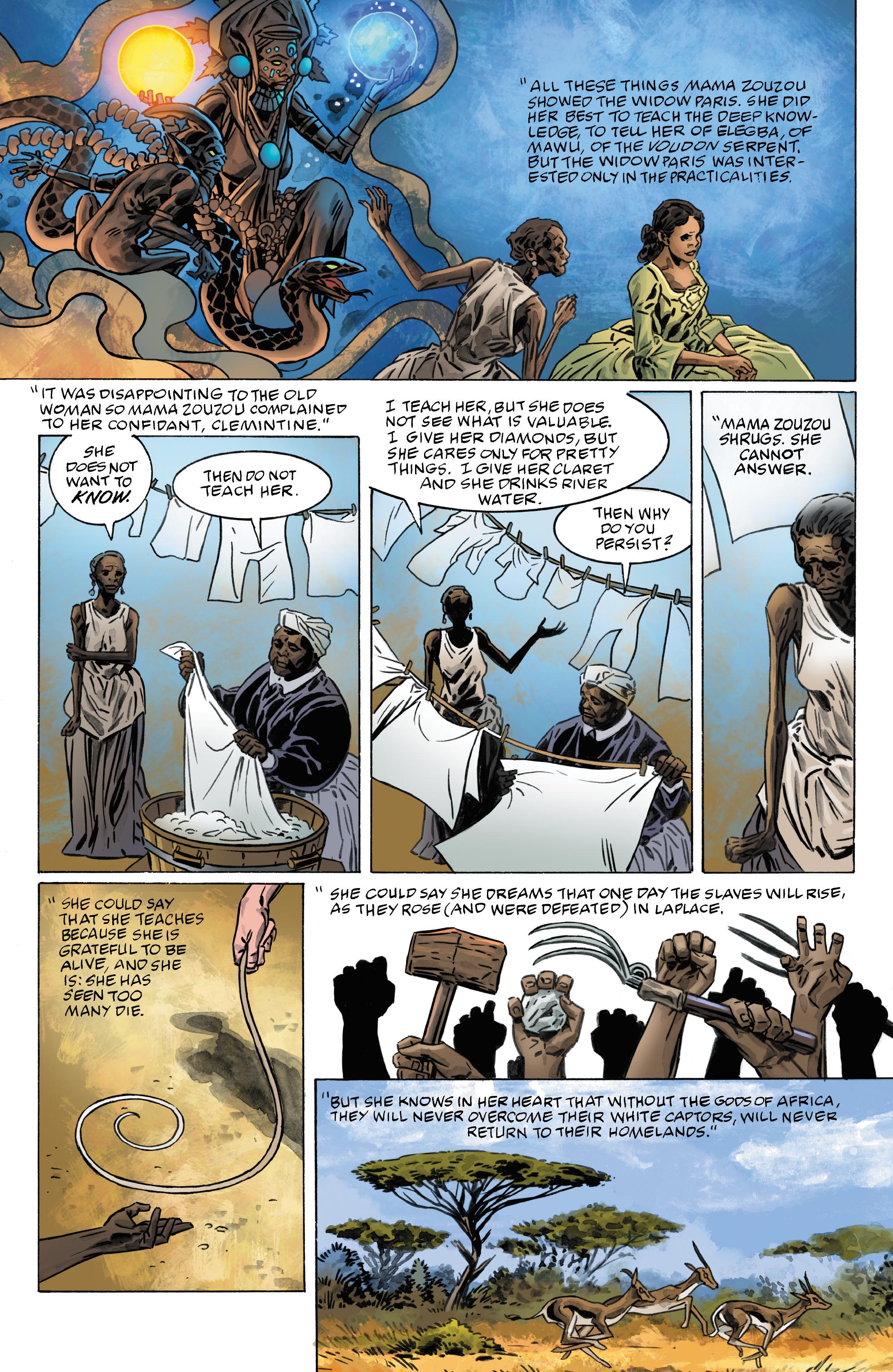 American Gods: My Ainsel (2018-) issue 5 - Page 21