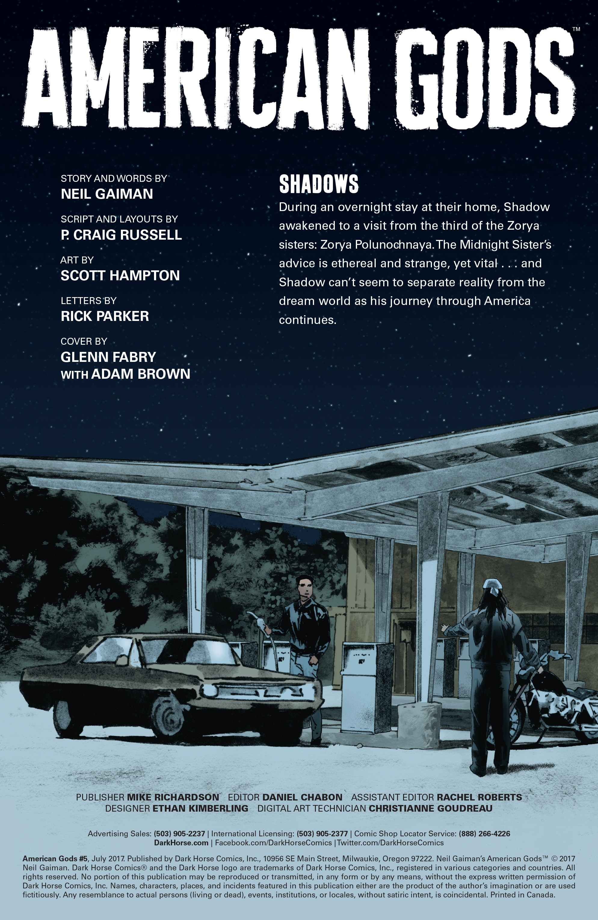 American Gods: Shadows (2017) issue 5 - Page 3