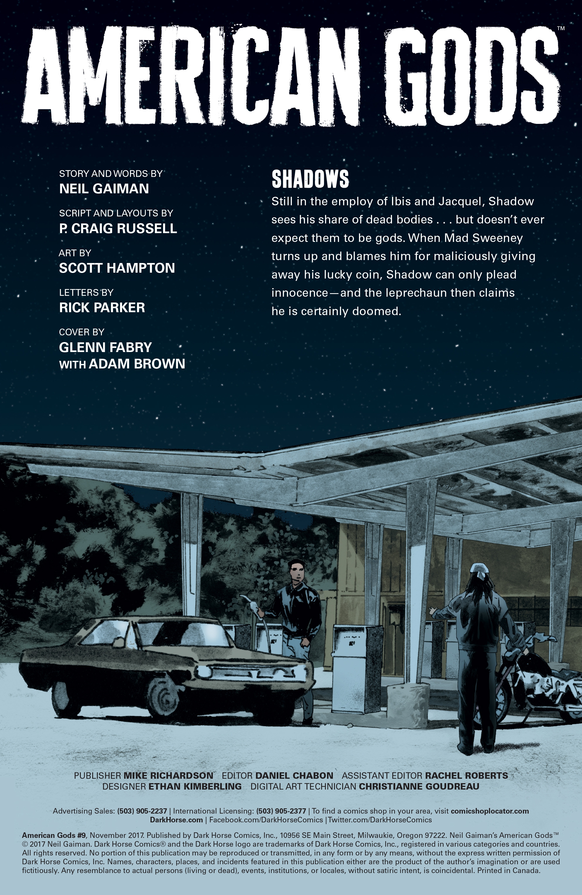 American Gods: Shadows (2017): Chapter 9 - Page 2