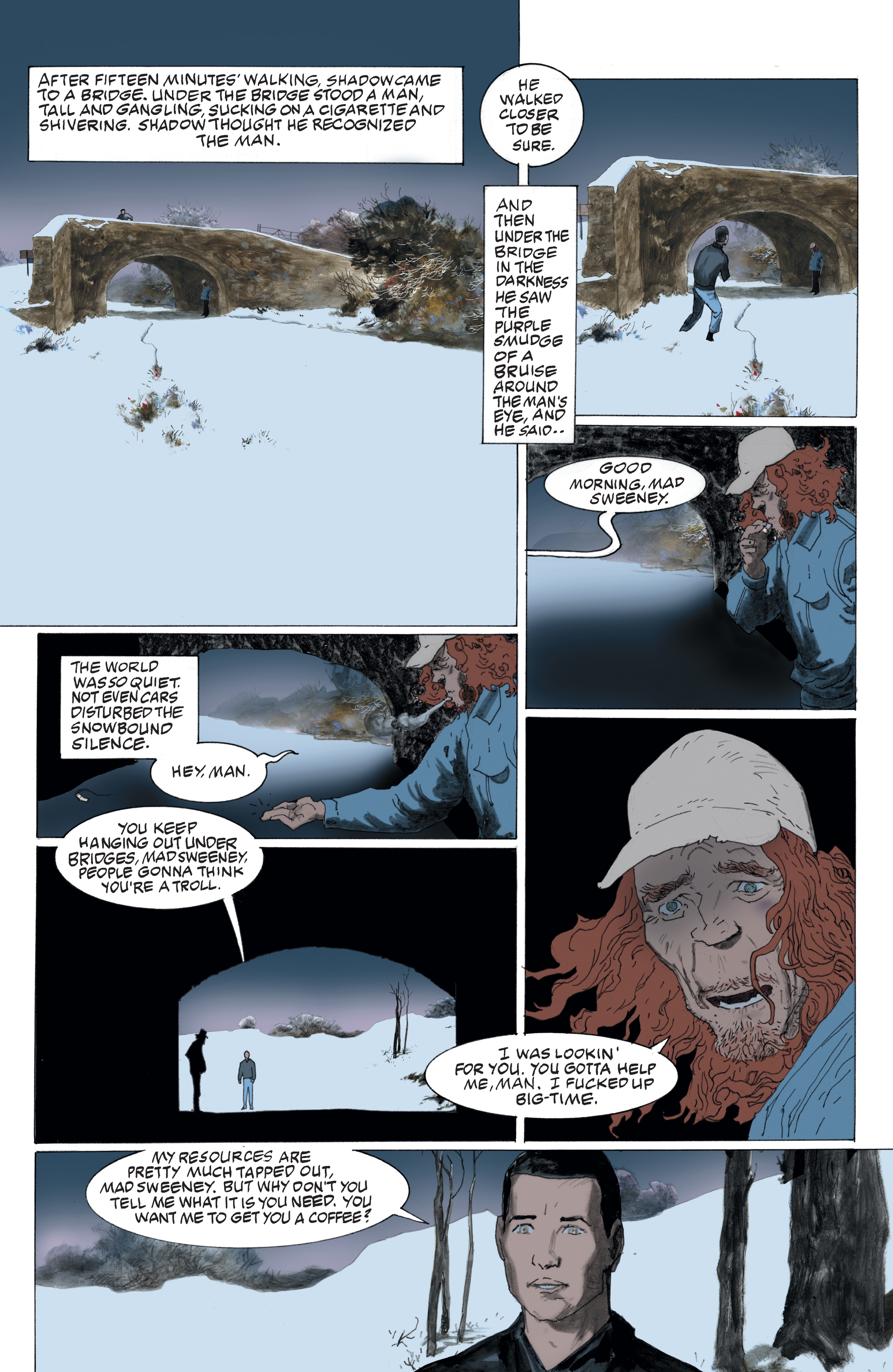 American Gods: Shadows (2017) issue 9 - Page 10