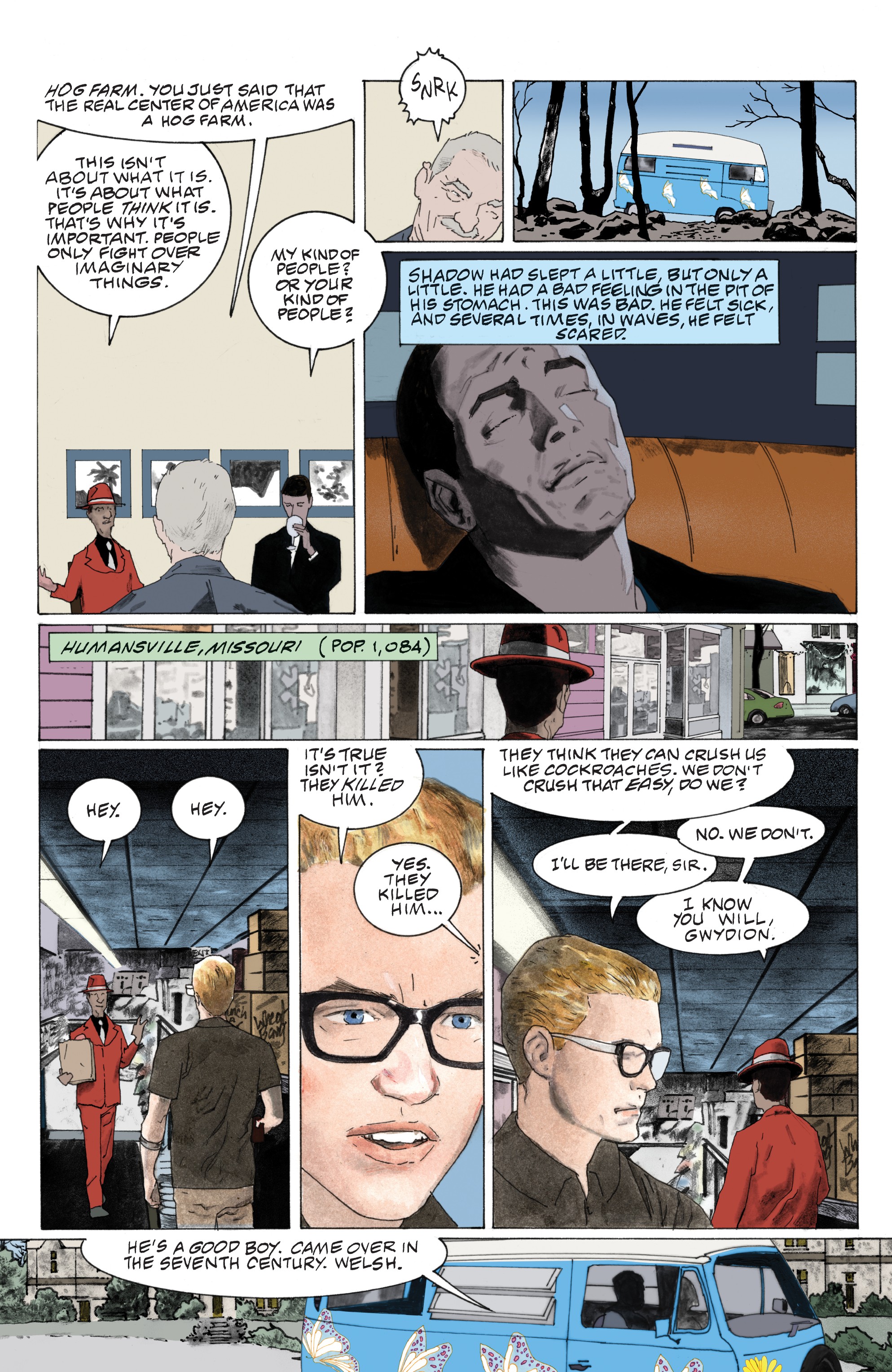 American Gods: The Moment of the Storm (2019) issue 1 - Page 10