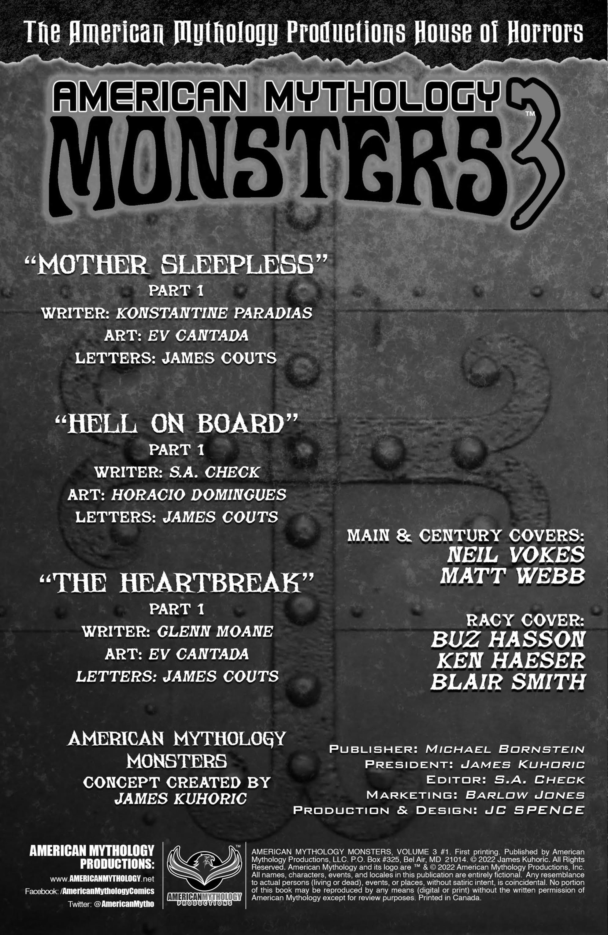 American Mythology Monsters Vol. 3 (2022-): Chapter 1 - Page 2