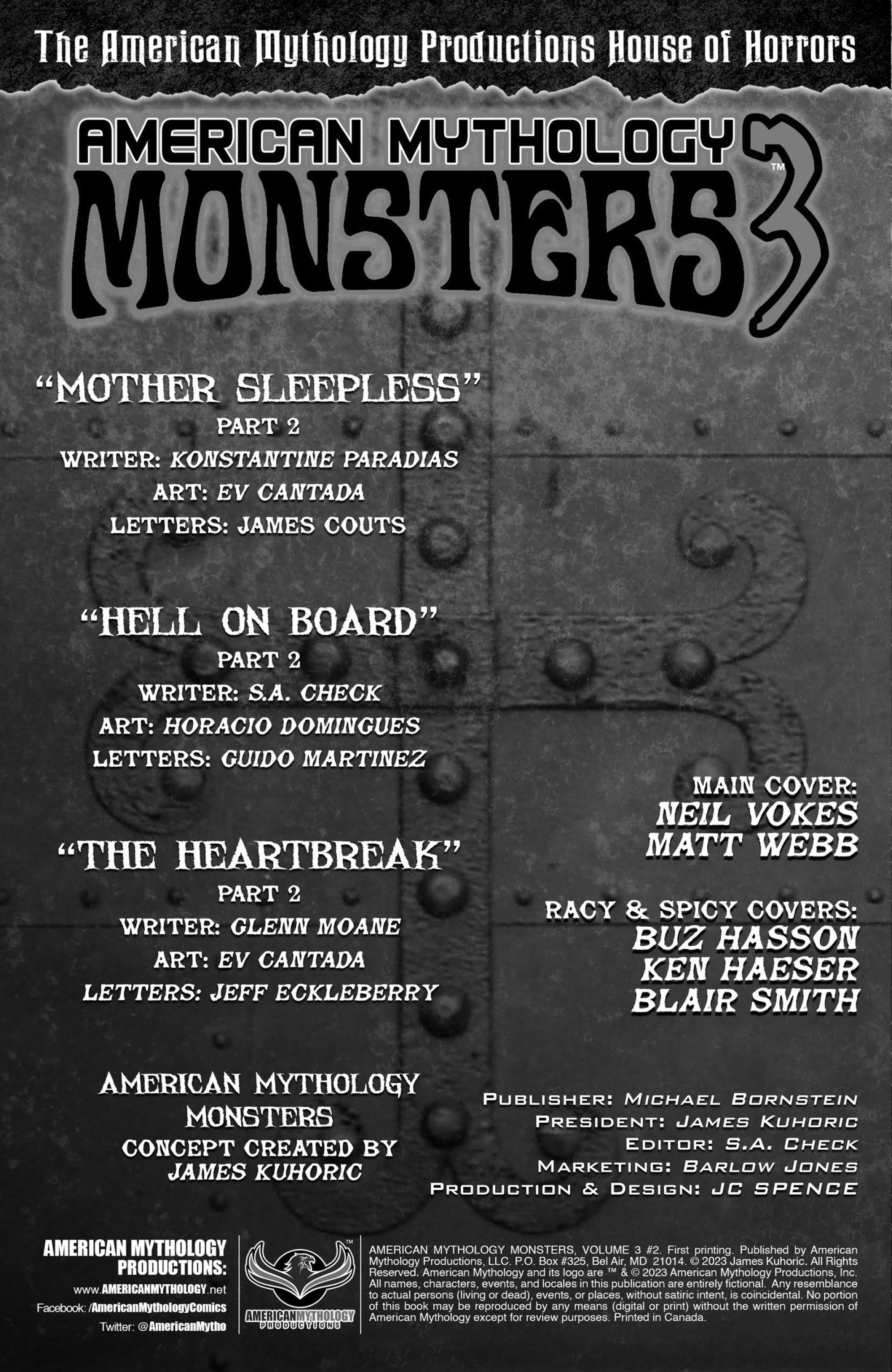 American Mythology Monsters Vol. 3 (2022-) issue 2 - Page 2