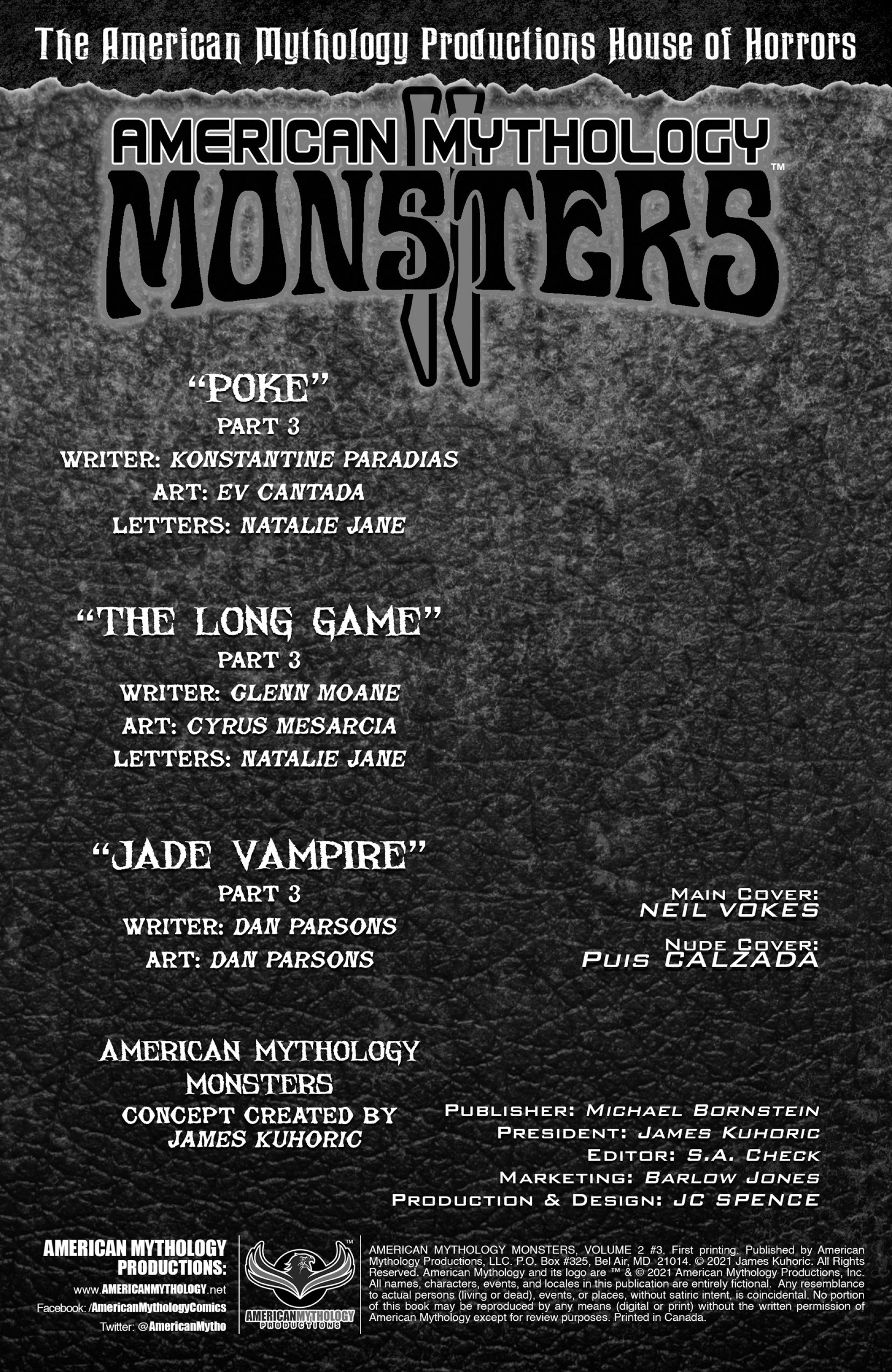 American Mythology Monsters Vol. 2 (2021-): Chapter 3 - Page 2