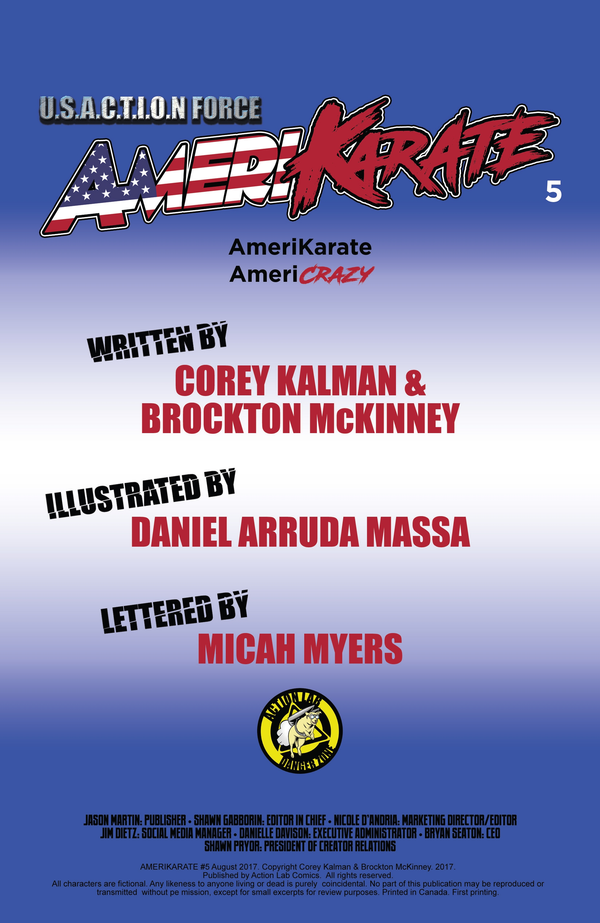 Amerikarate (2017) issue 5 - Page 3