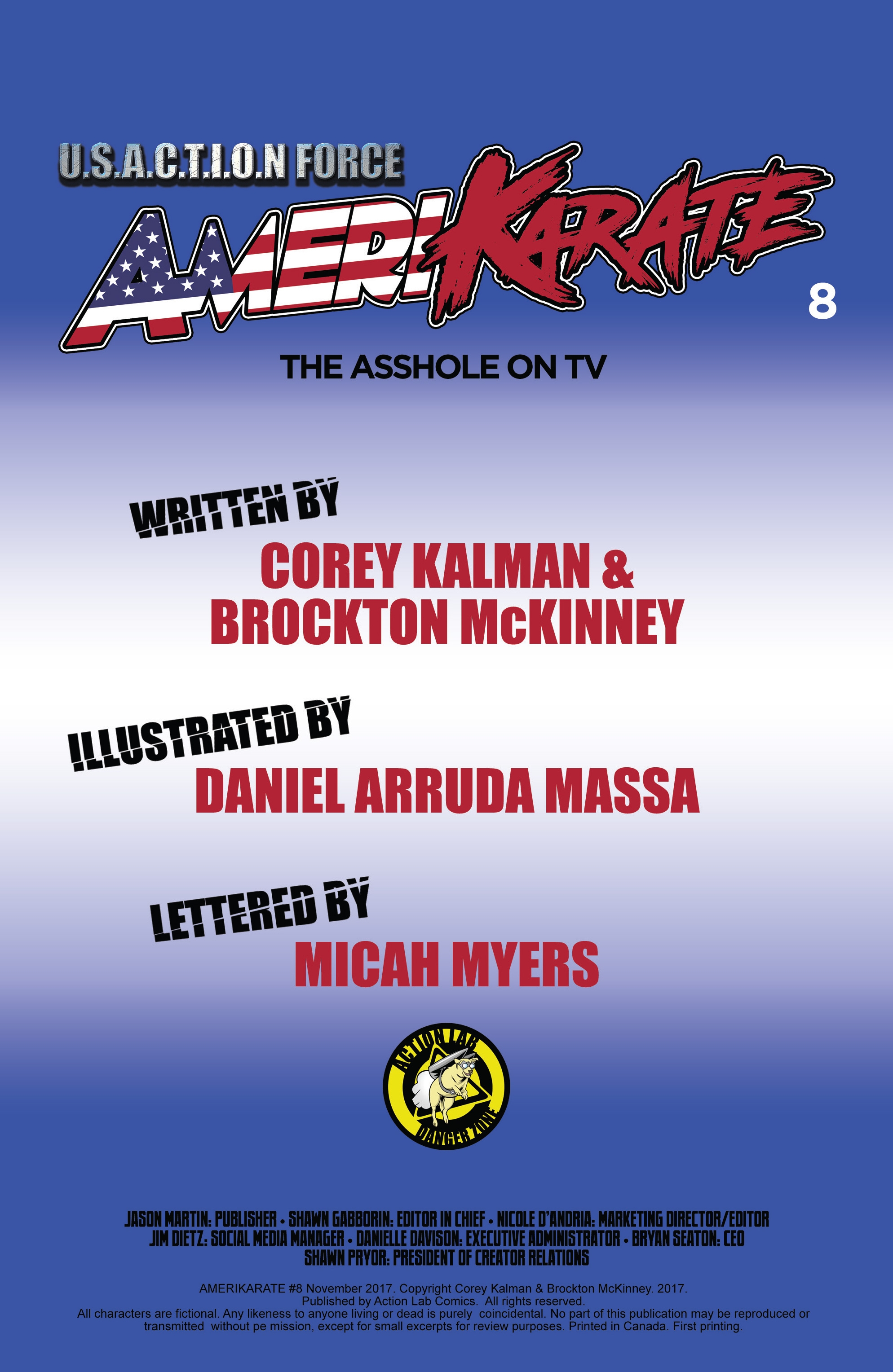 Amerikarate (2017): Chapter 8 - Page 3