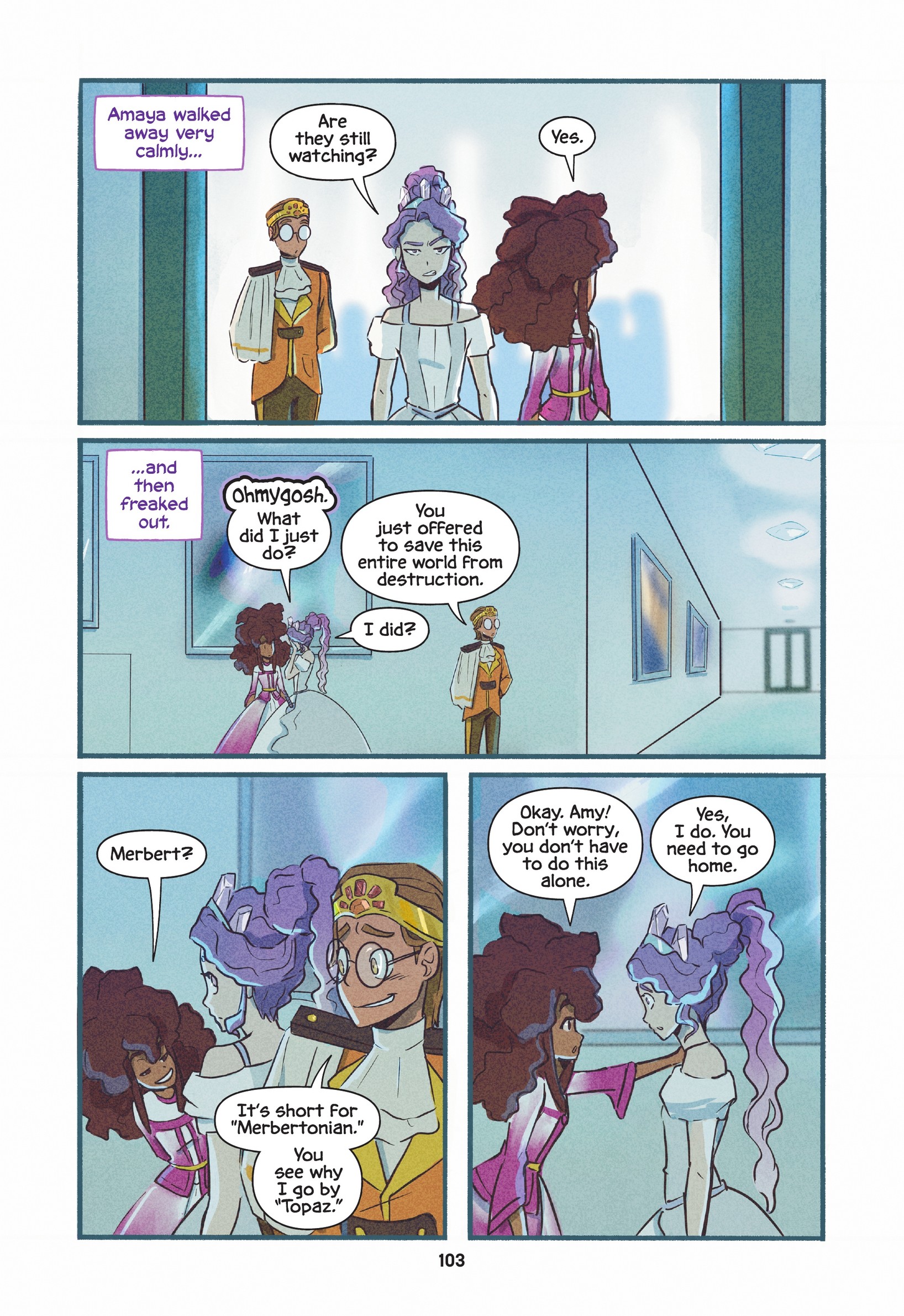 Amethyst: Princess of Gemworld (2021) issue 1 - Page 102