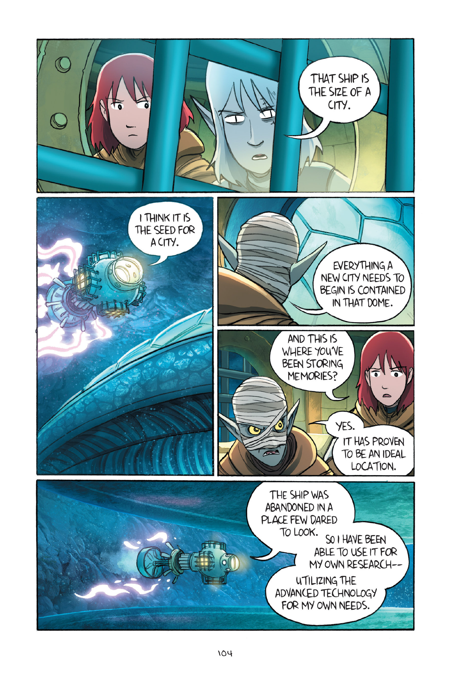 Amulet (2008-) issue Vol. 7 - Page 104