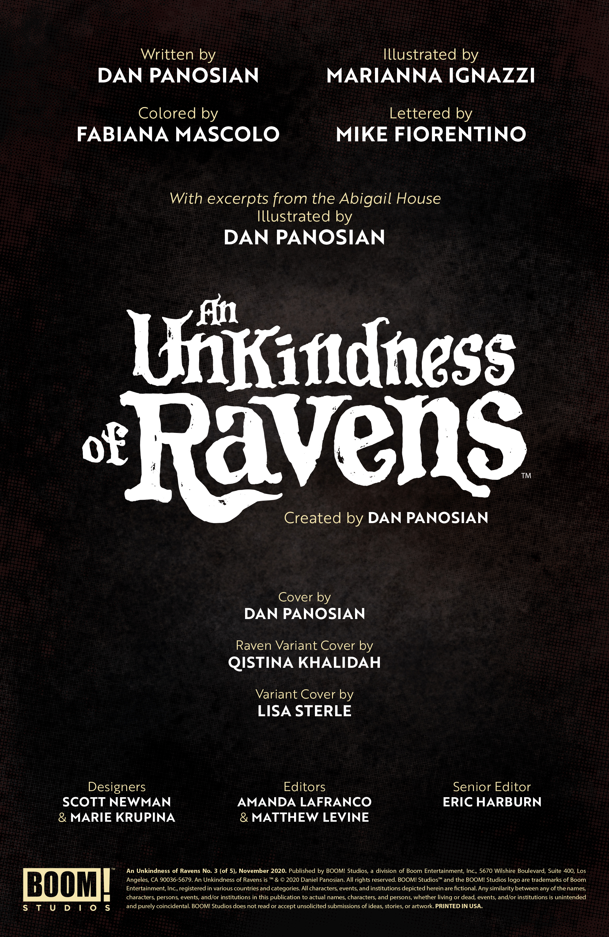 An Unkindness of Ravens (2020-): Chapter 3 - Page 2
