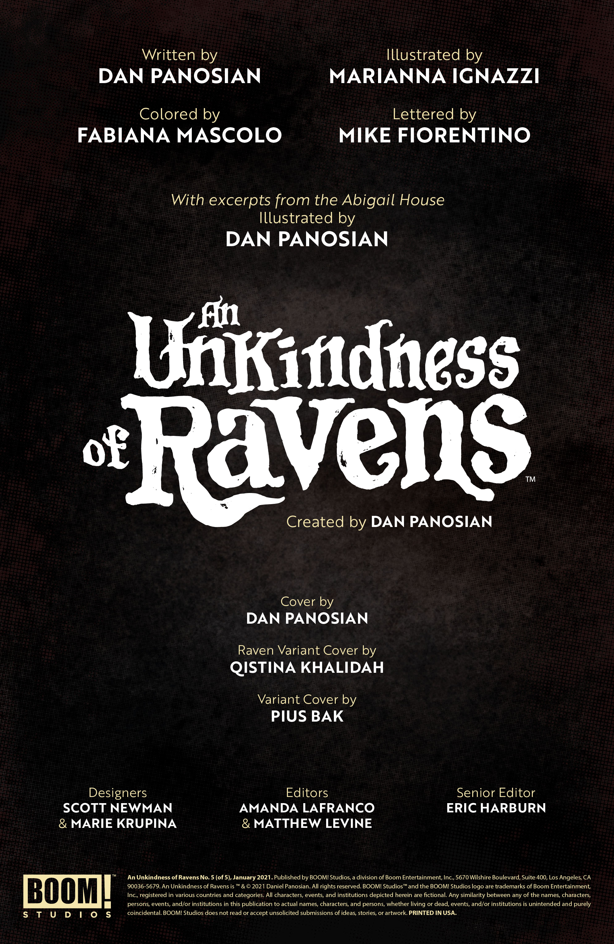 An Unkindness of Ravens (2020-): Chapter 5 - Page 2