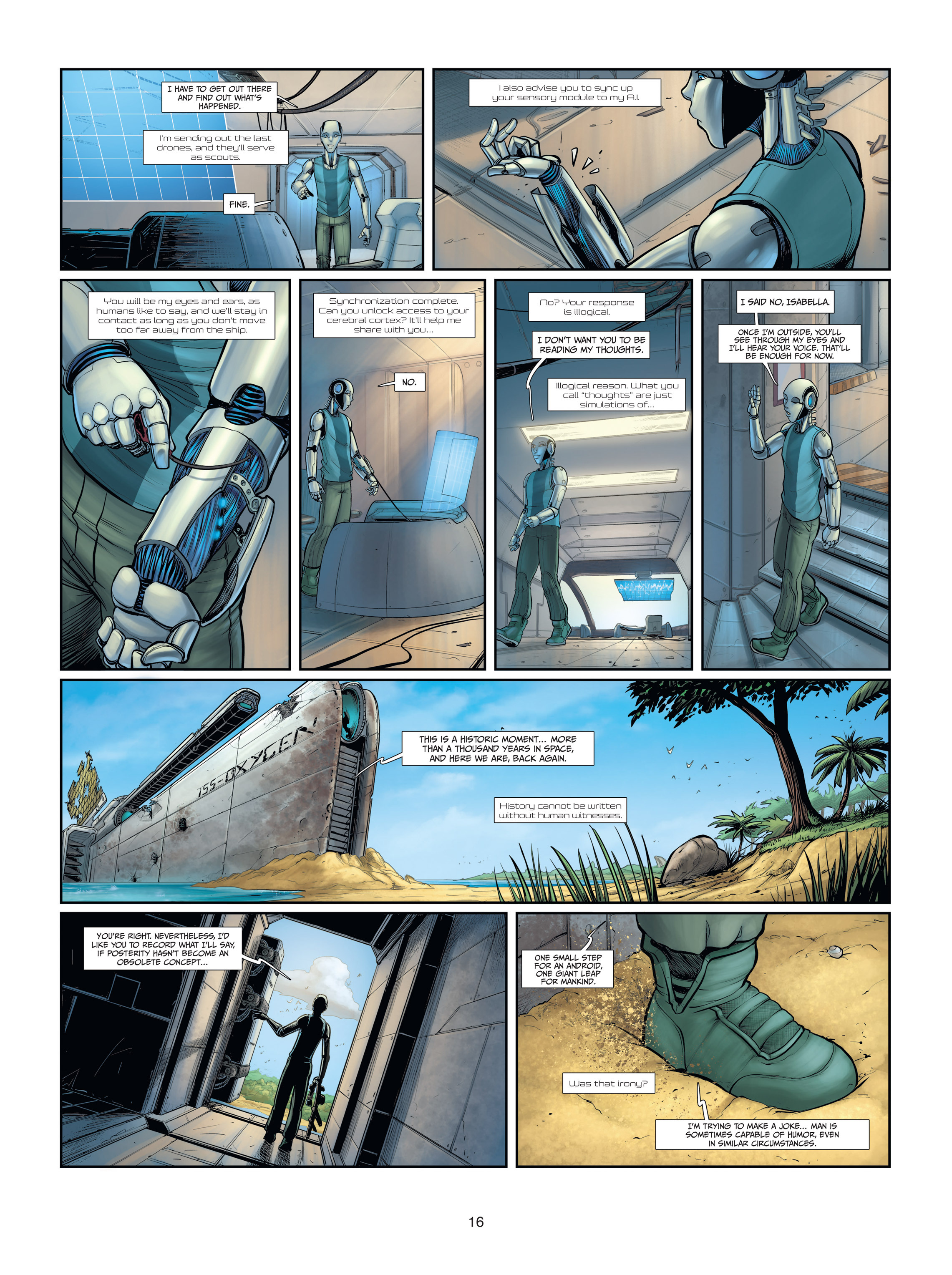 <{ $series->title }} issue 2 - Page 16