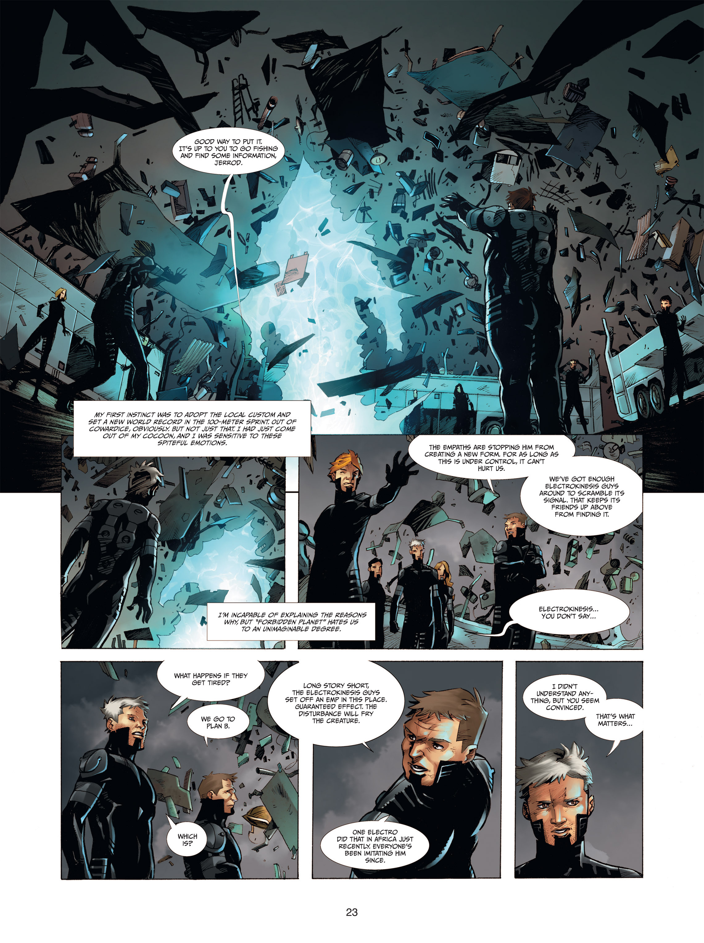 <{ $series->title }} issue 3 - Page 23