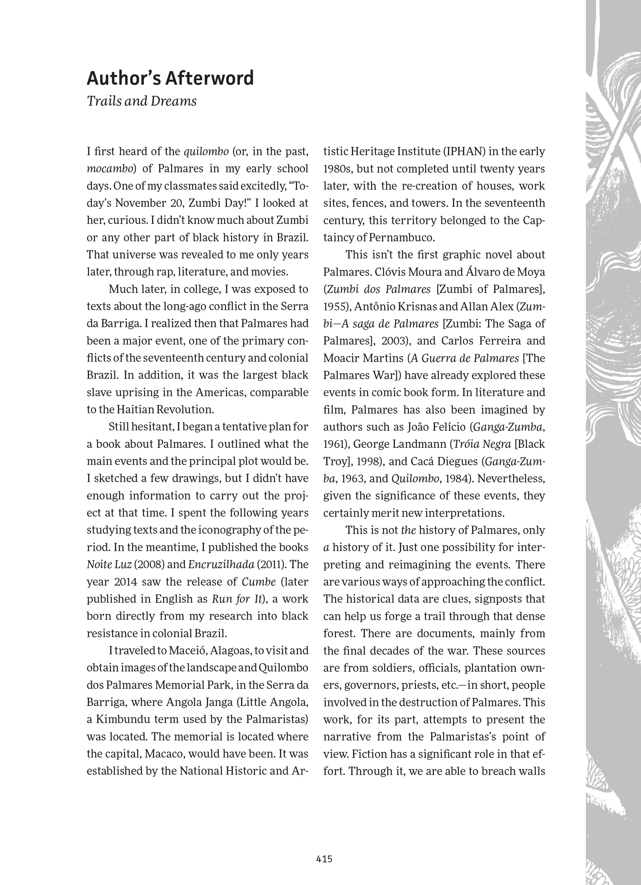 Angola Janga: Kingdom of Runaway Slaves (2019) issue 1 - Page 410