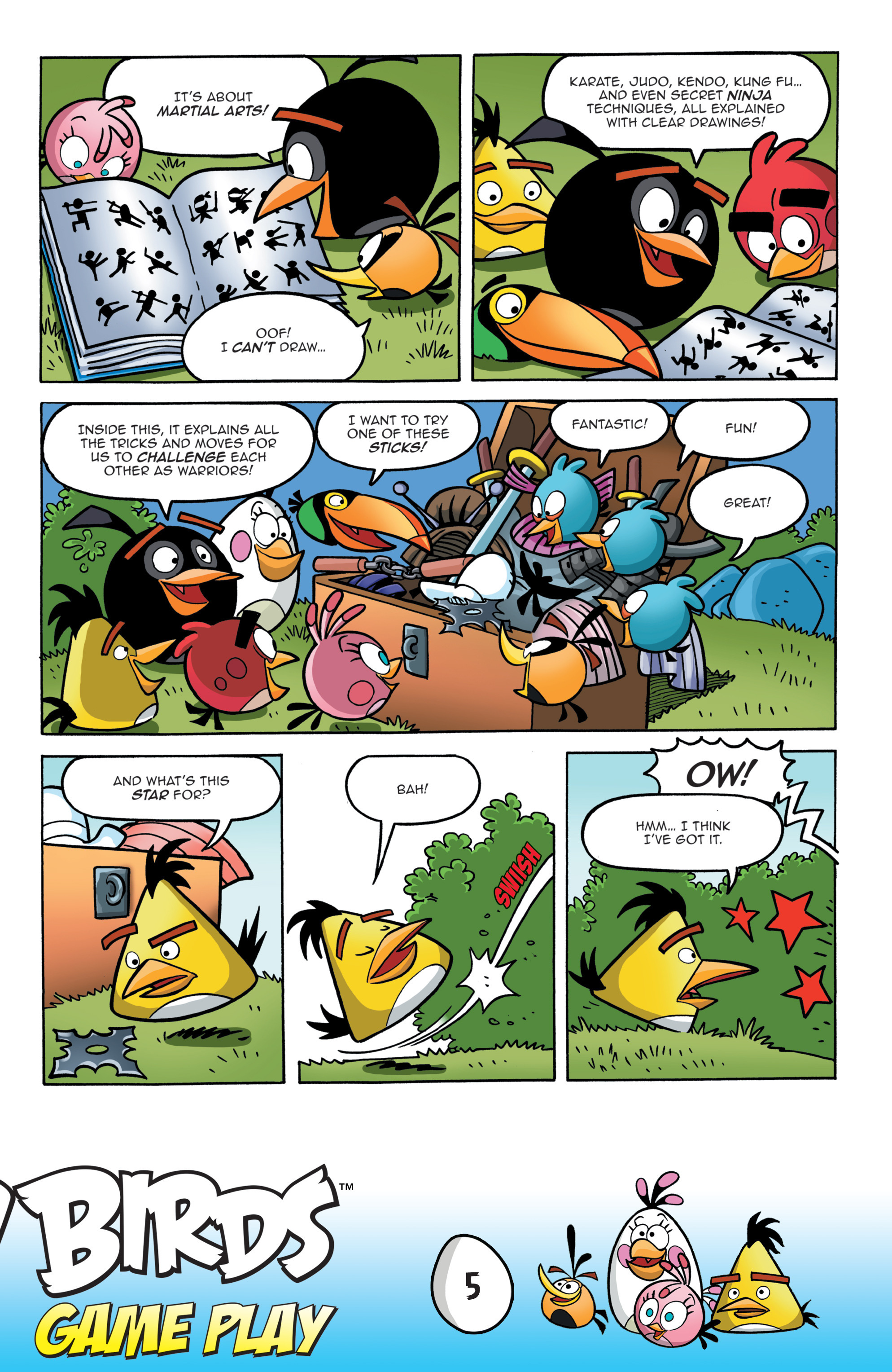 Angry Birds Comics Game Play Chapter Page