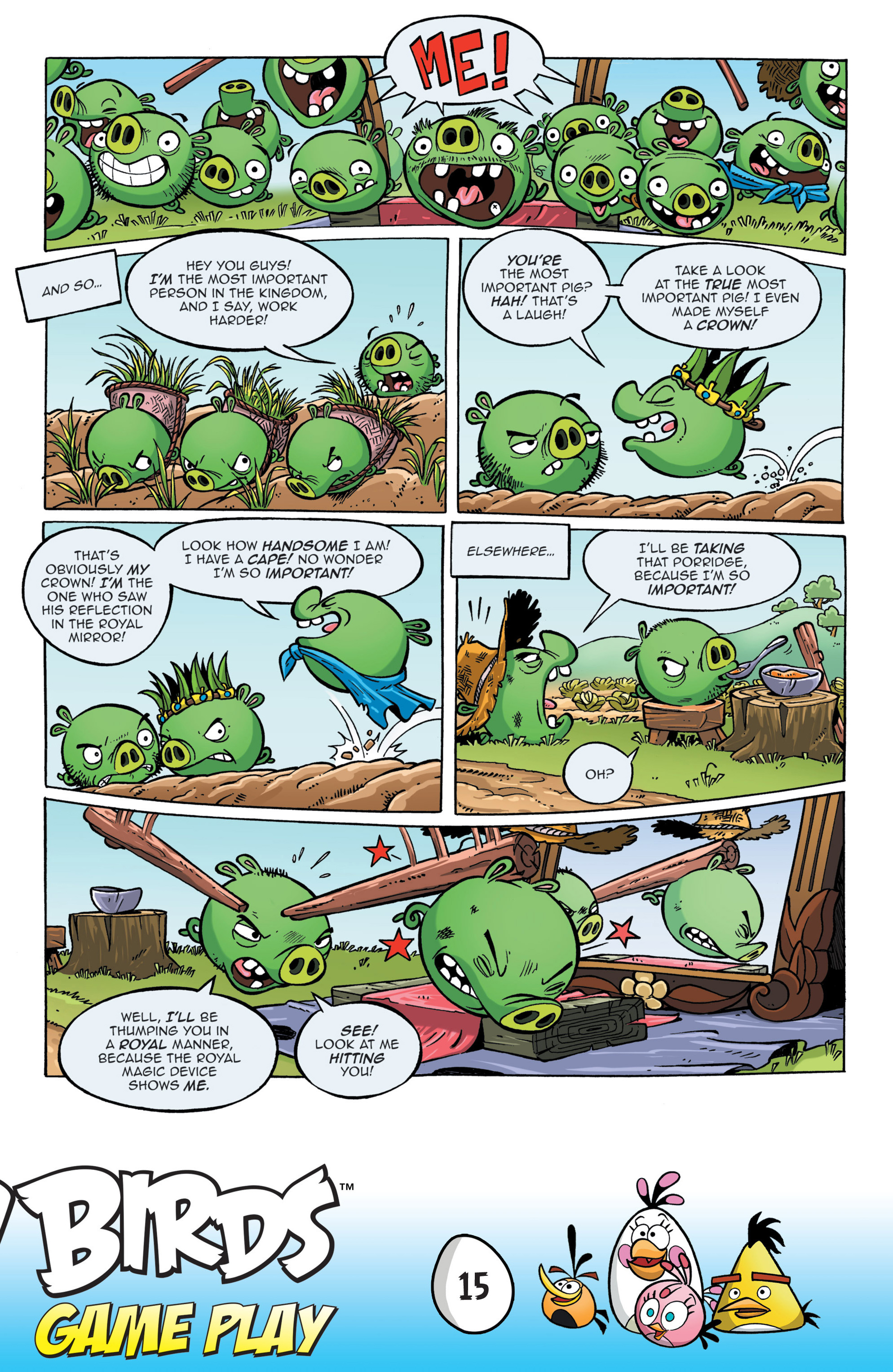 Angry Birds Comics: Game Play (2017) issue 2 - Page 17