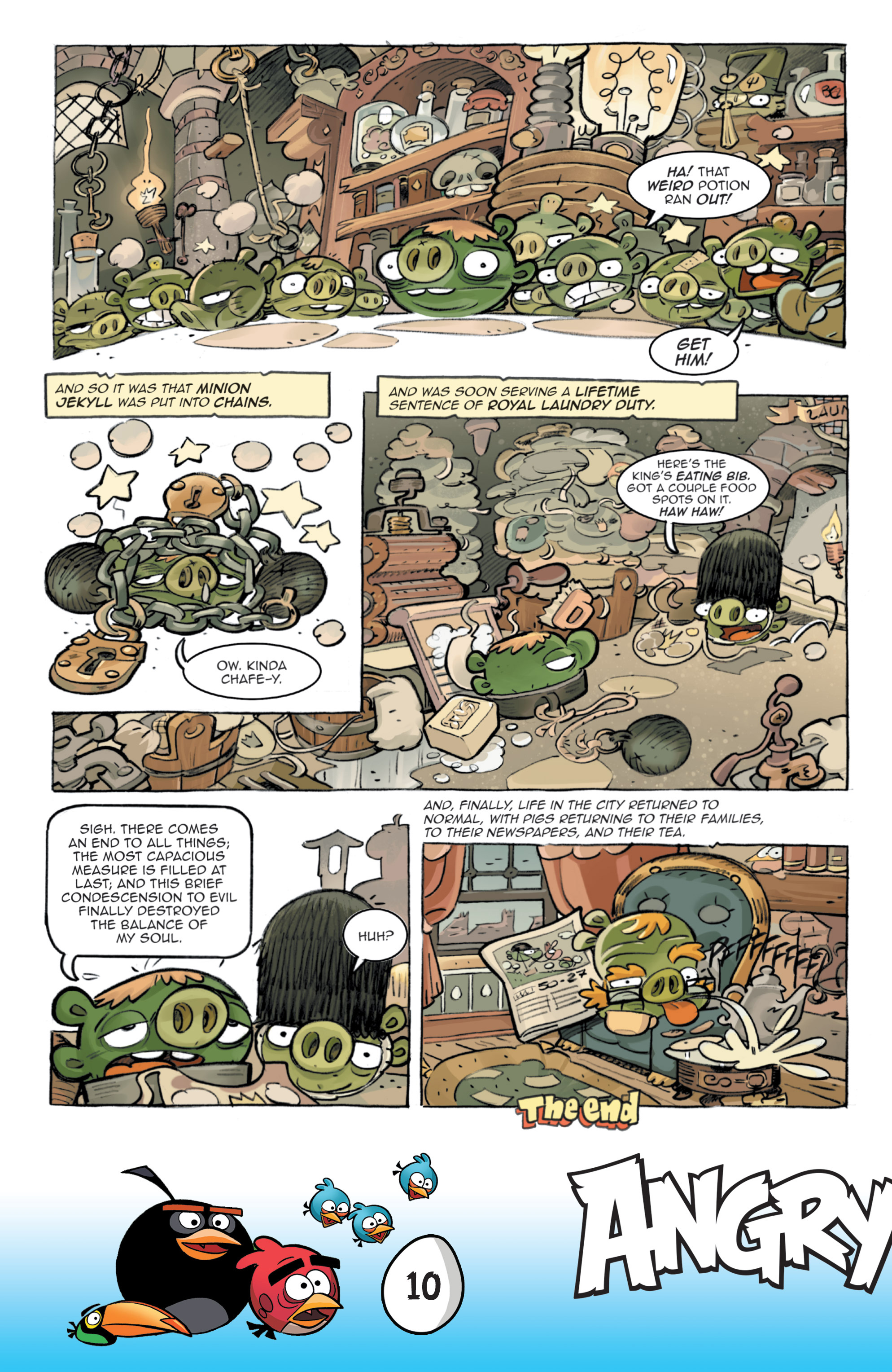 Angry Birds Comics: Game Play (2017) issue 3 - Page 12