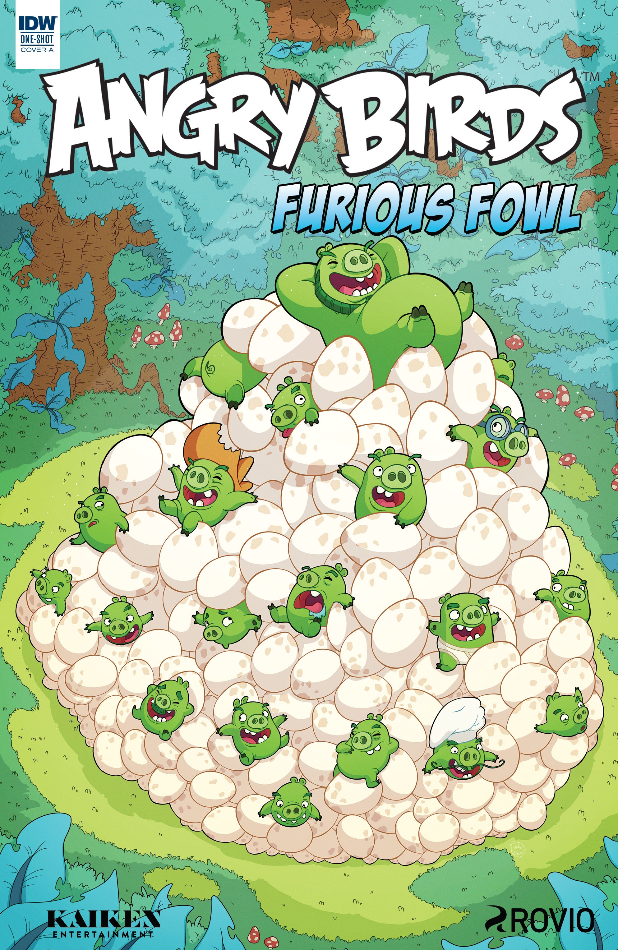 Angry Birds Comics Quarterly: Furious Fowl (2017): Chapter 1 - Page 1