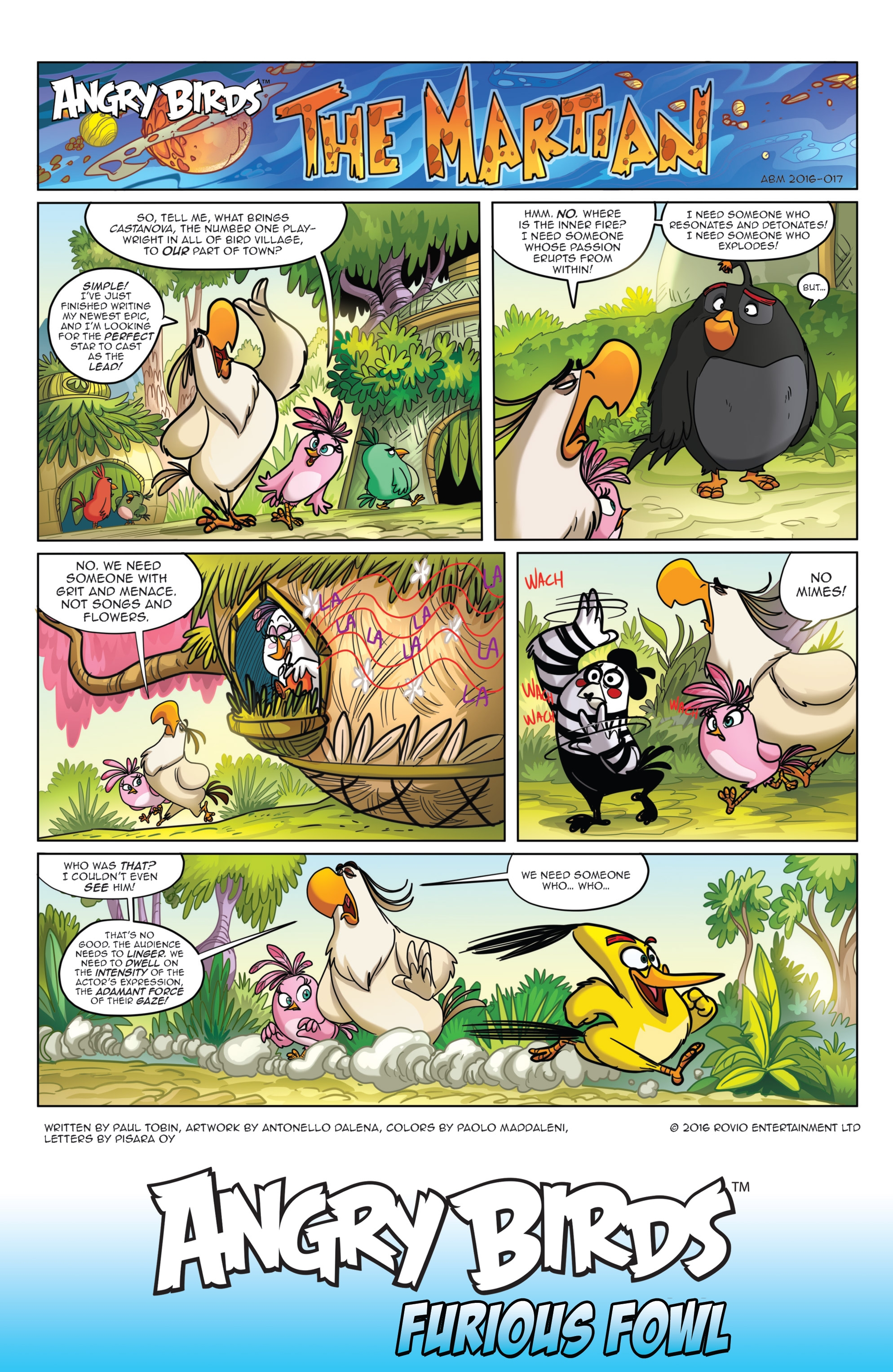 Angry Birds Comics Quarterly: Furious Fowl (2017): Chapter 1 - Page 3