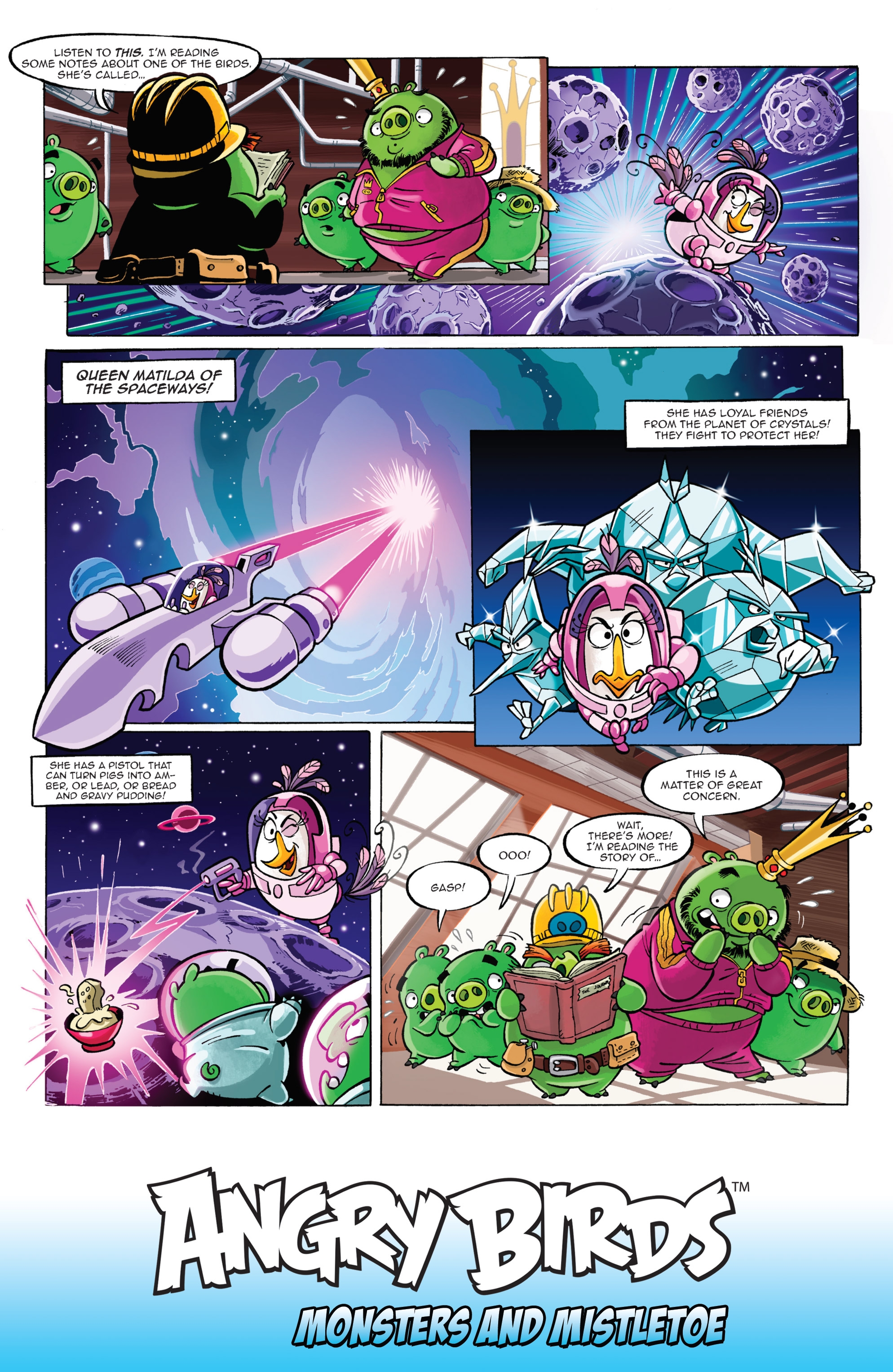 Angry Birds Comics Quarterly: Monsters & Mistletoe (2017) issue 1 - Page 5