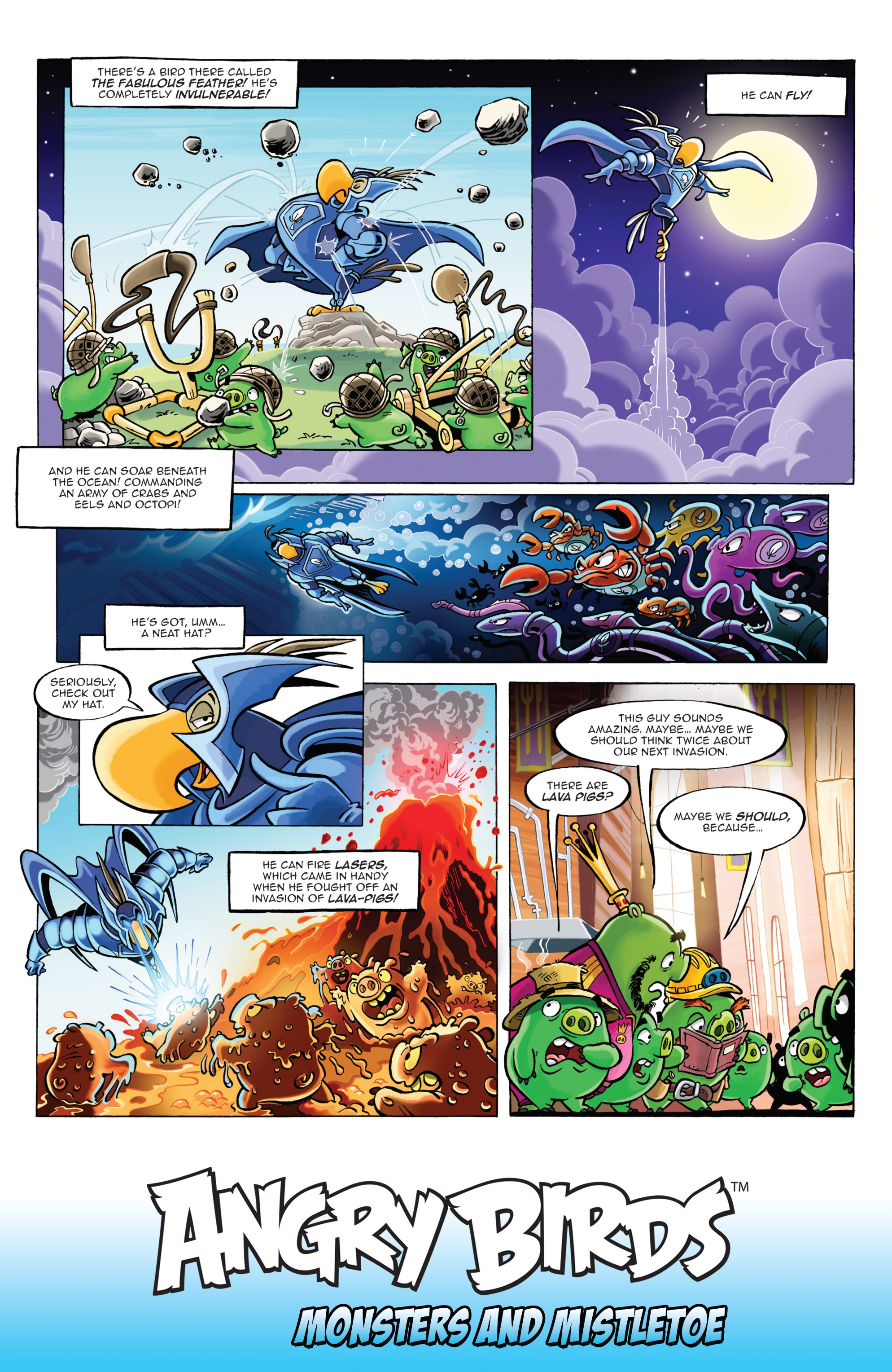 Angry Birds Comics Quarterly: Monsters & Mistletoe (2017) issue 1 - Page 7