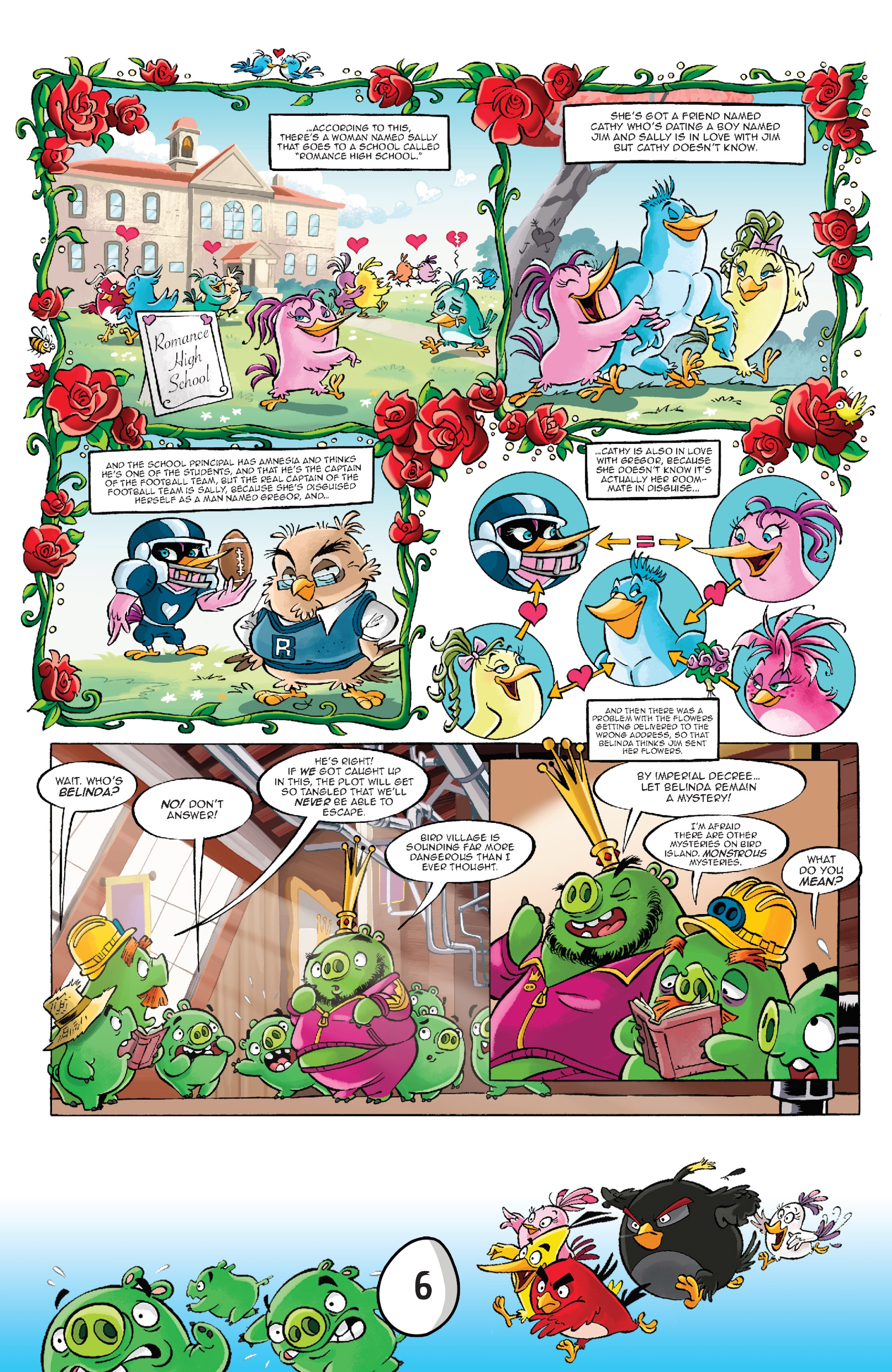 Angry Birds Comics Quarterly: Monsters & Mistletoe (2017) issue 1 - Page 8