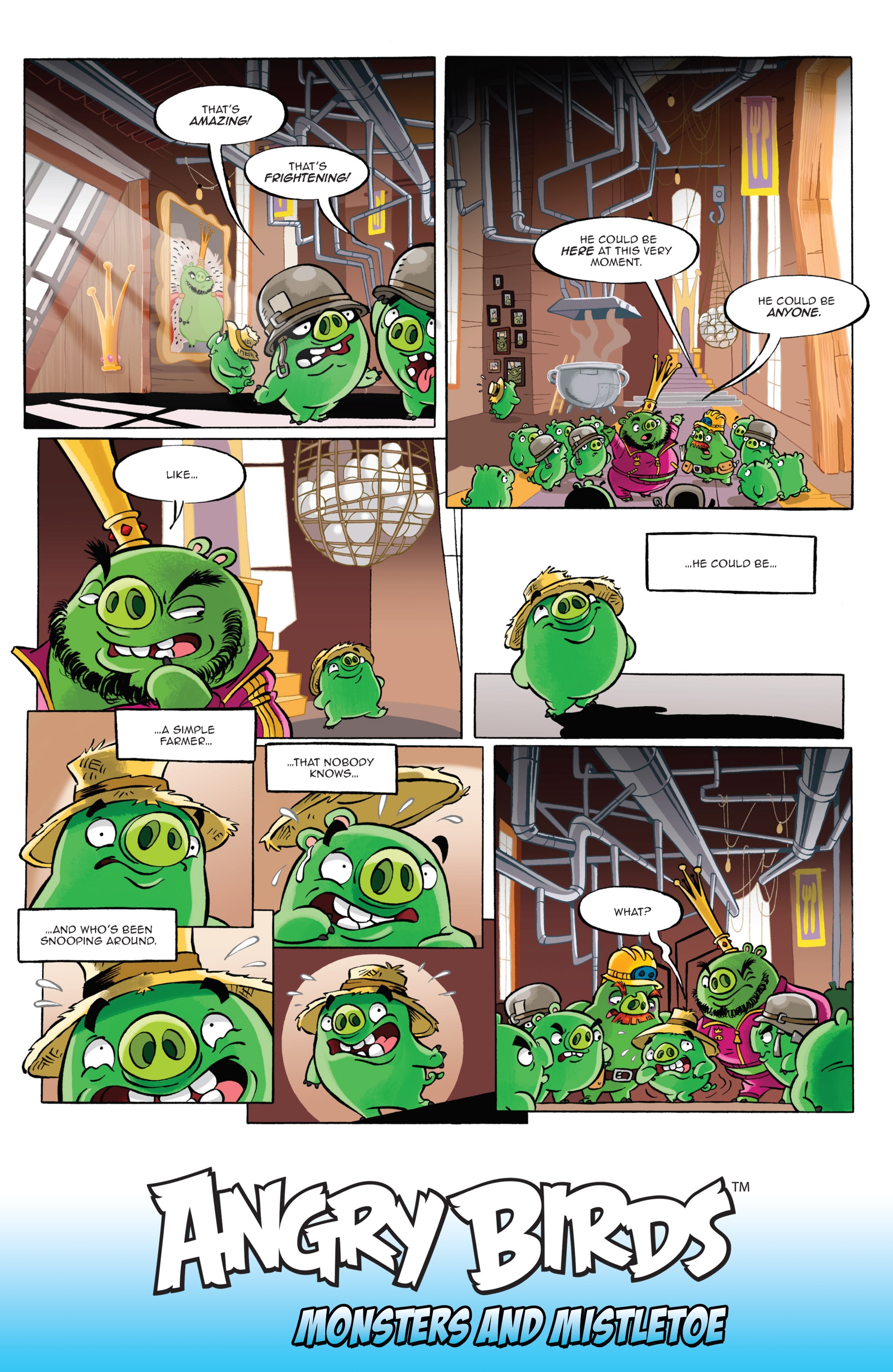 Angry Birds Comics Quarterly: Monsters & Mistletoe (2017) issue 1 - Page 11