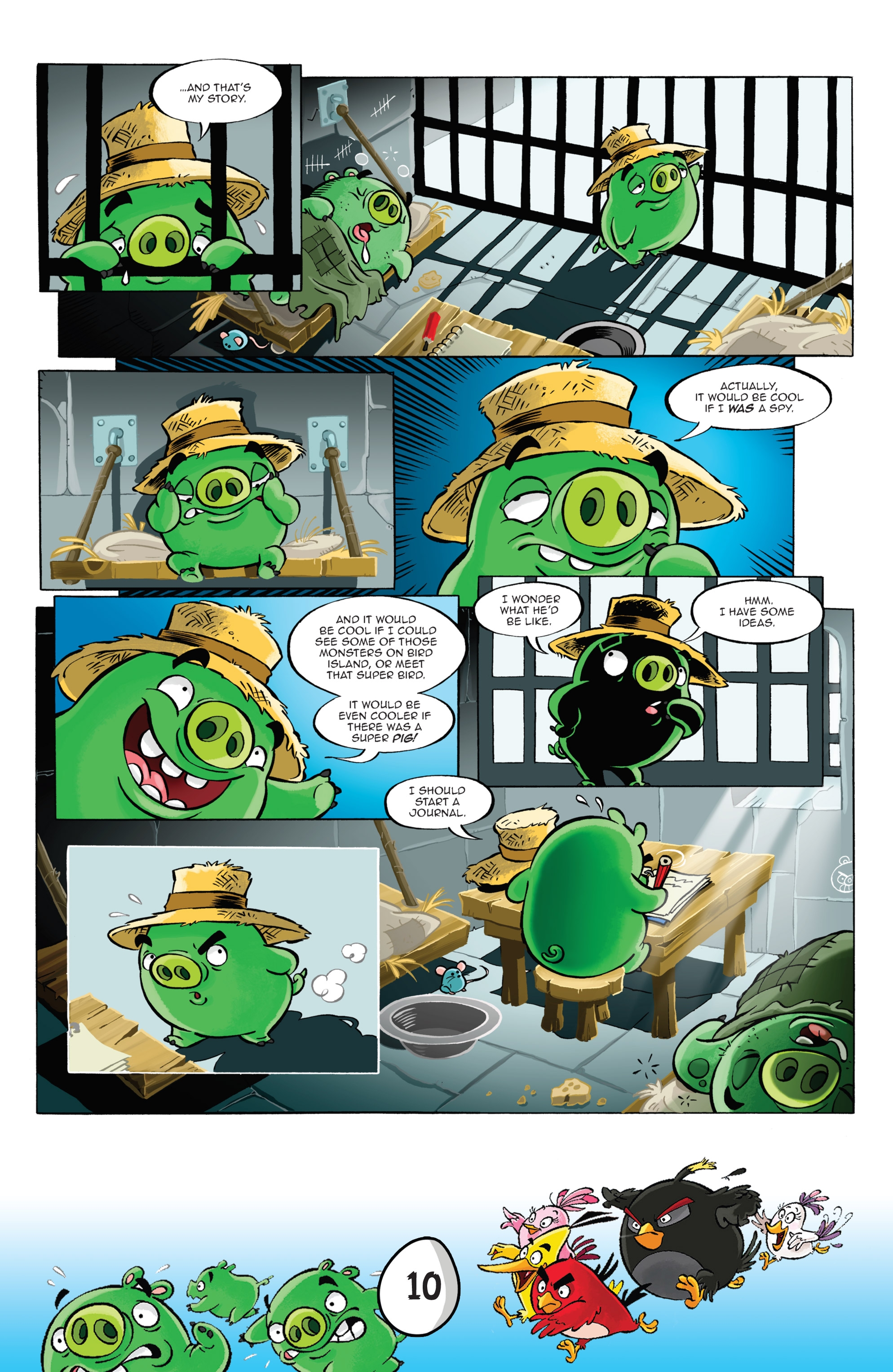 Angry Birds Comics Quarterly: Monsters & Mistletoe (2017) issue 1 - Page 12