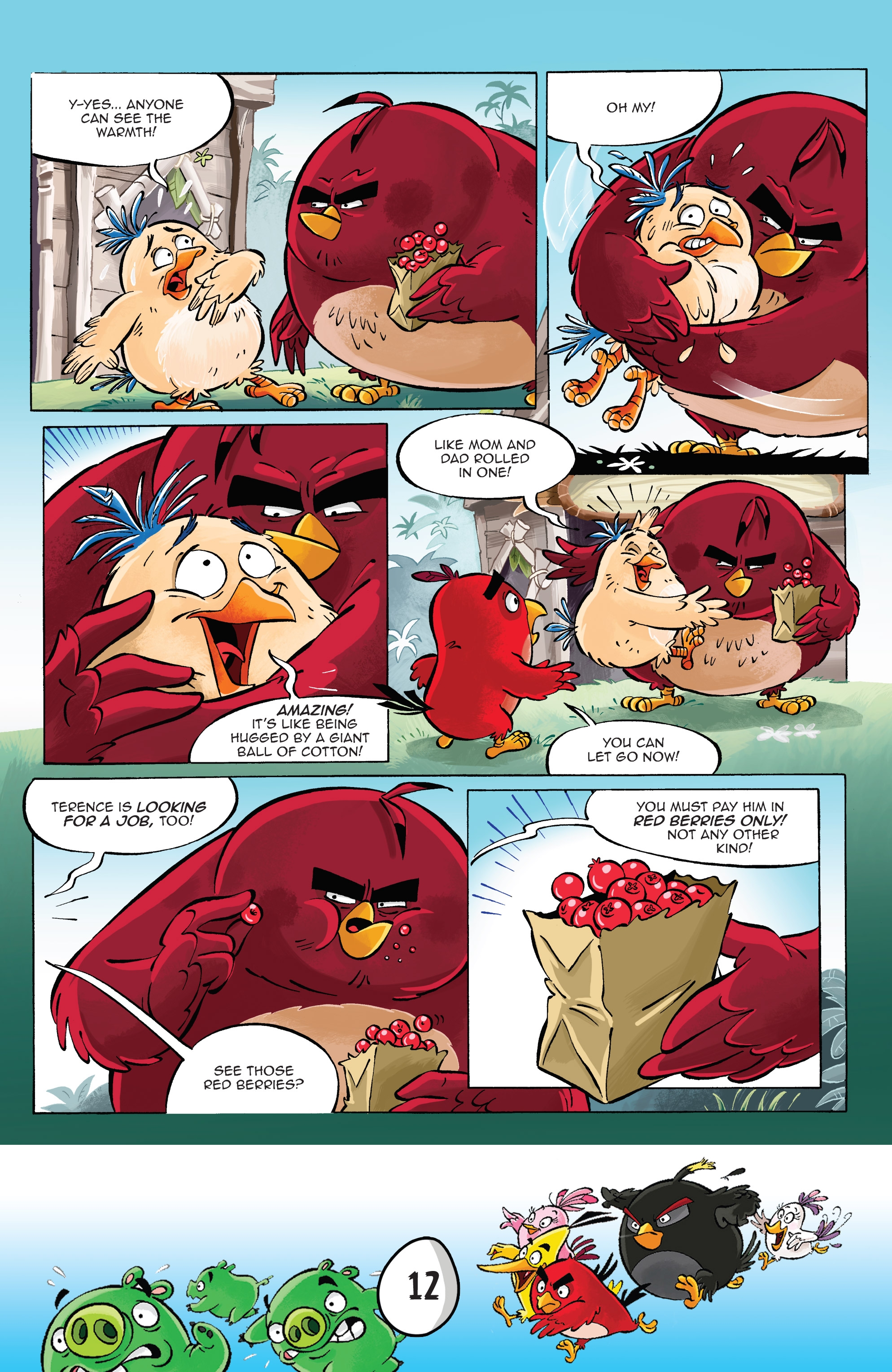 Angry Birds Comics Quarterly: Monsters & Mistletoe (2017) issue 1 - Page 14