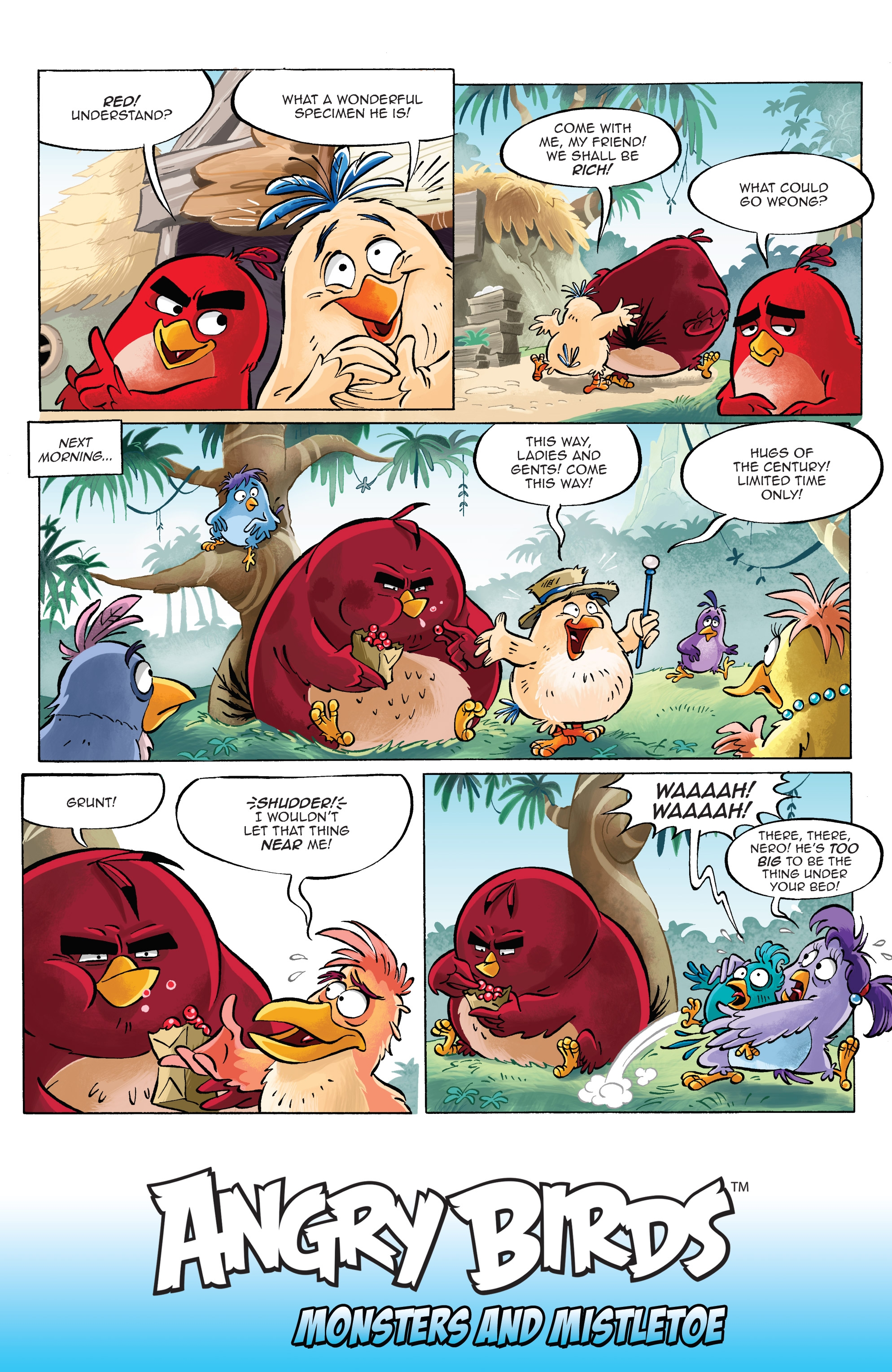 Angry Birds Comics Quarterly: Monsters & Mistletoe (2017) issue 1 - Page 15