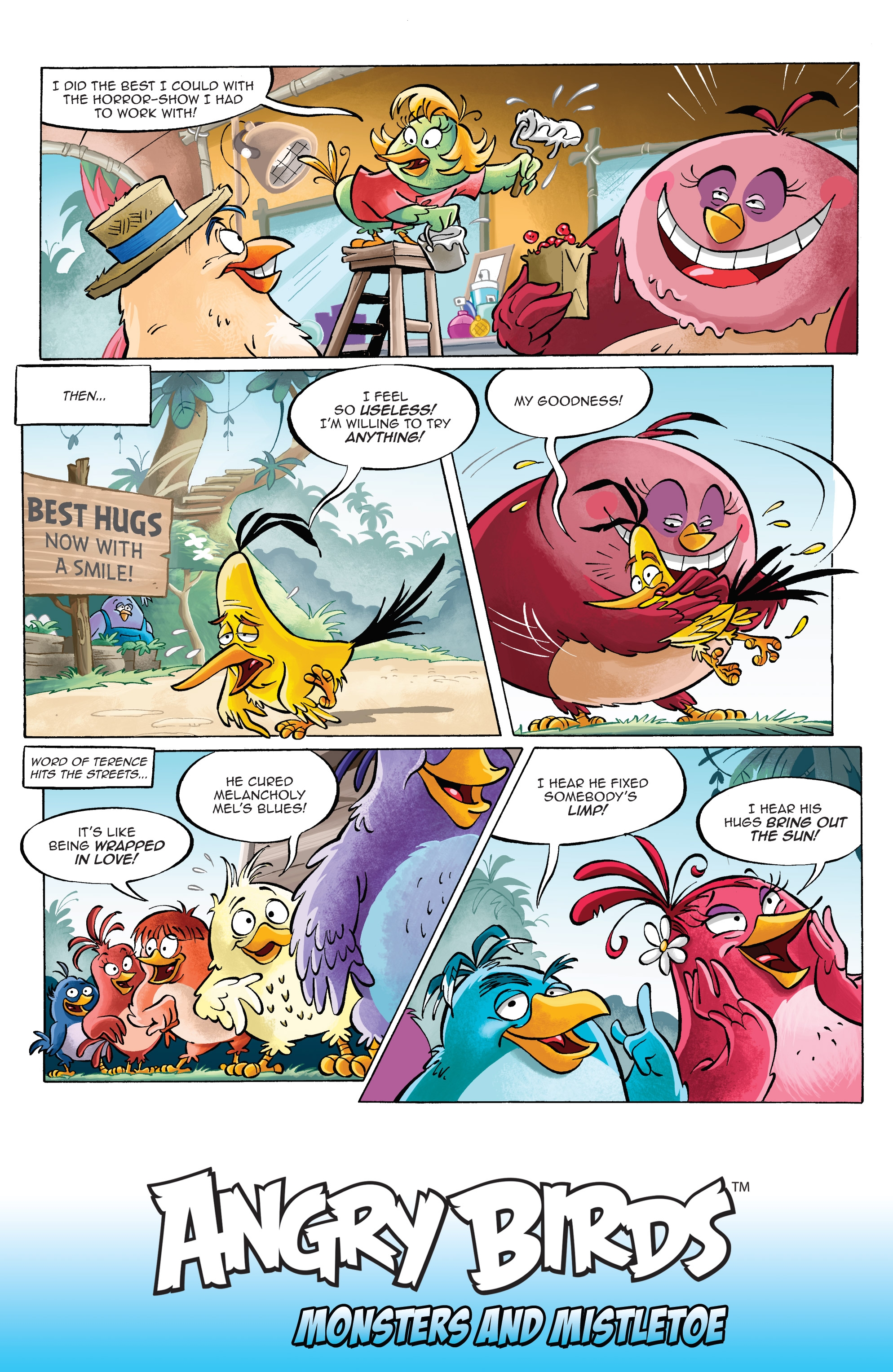 Angry Birds Comics Quarterly: Monsters & Mistletoe (2017) issue 1 - Page 17