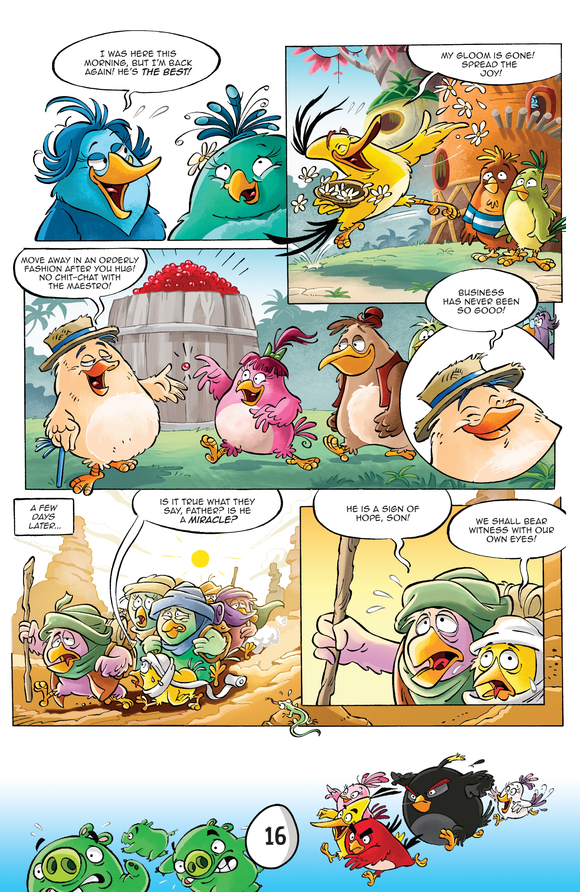 Angry Birds Comics Quarterly: Monsters & Mistletoe (2017) issue 1 - Page 18