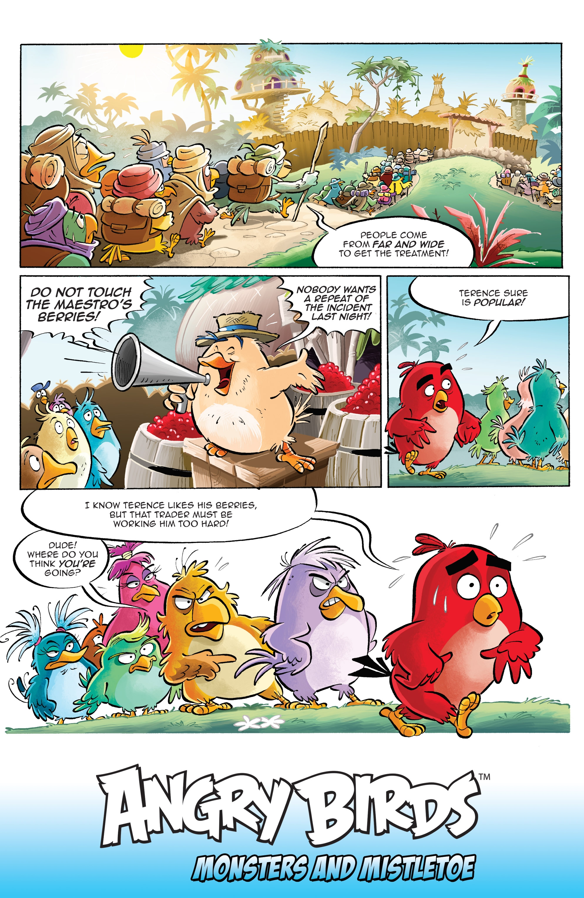 Angry Birds Comics Quarterly: Monsters & Mistletoe (2017) issue 1 - Page 19