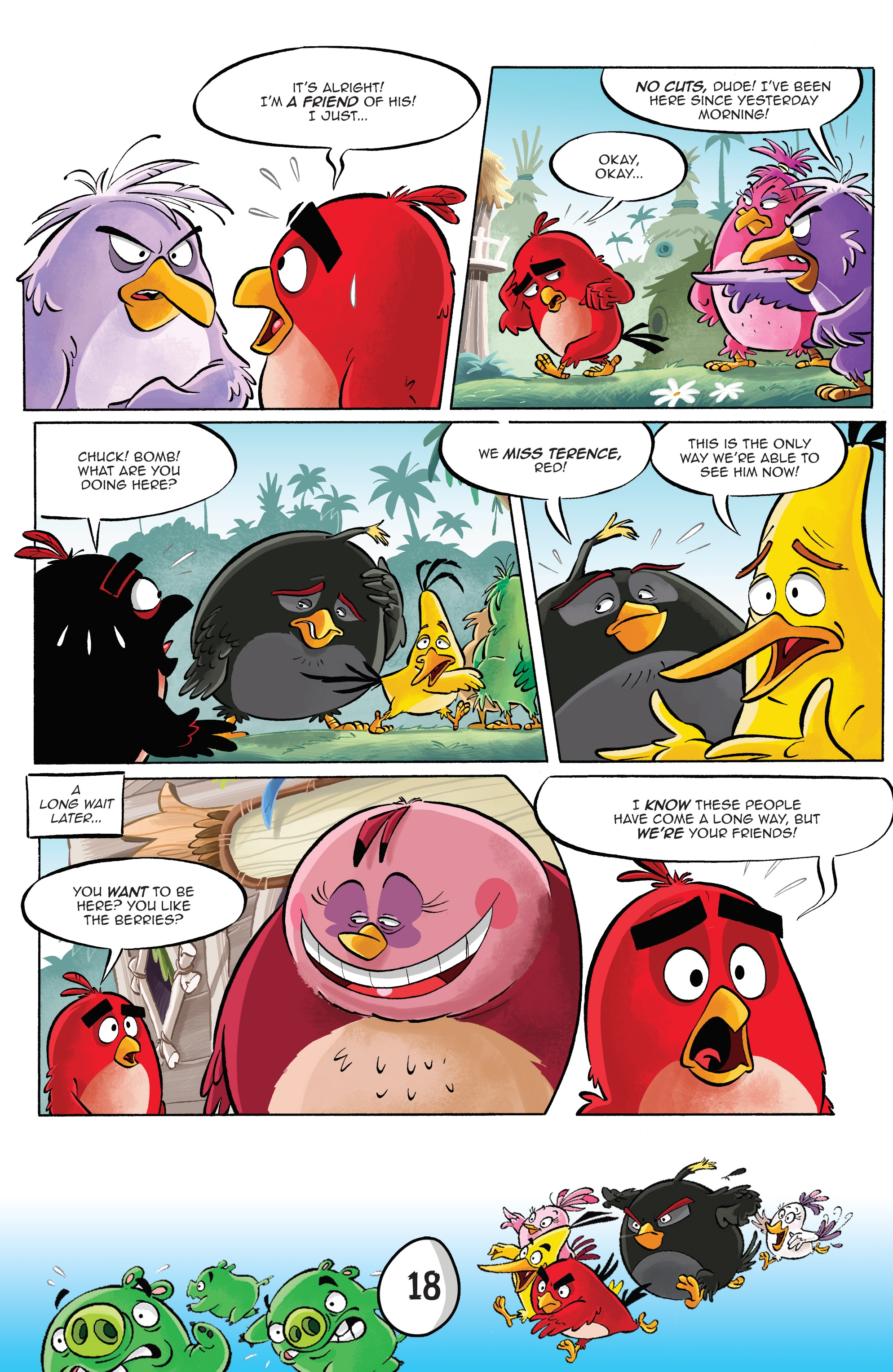 Angry Birds Comics Quarterly: Monsters & Mistletoe (2017) issue 1 - Page 20