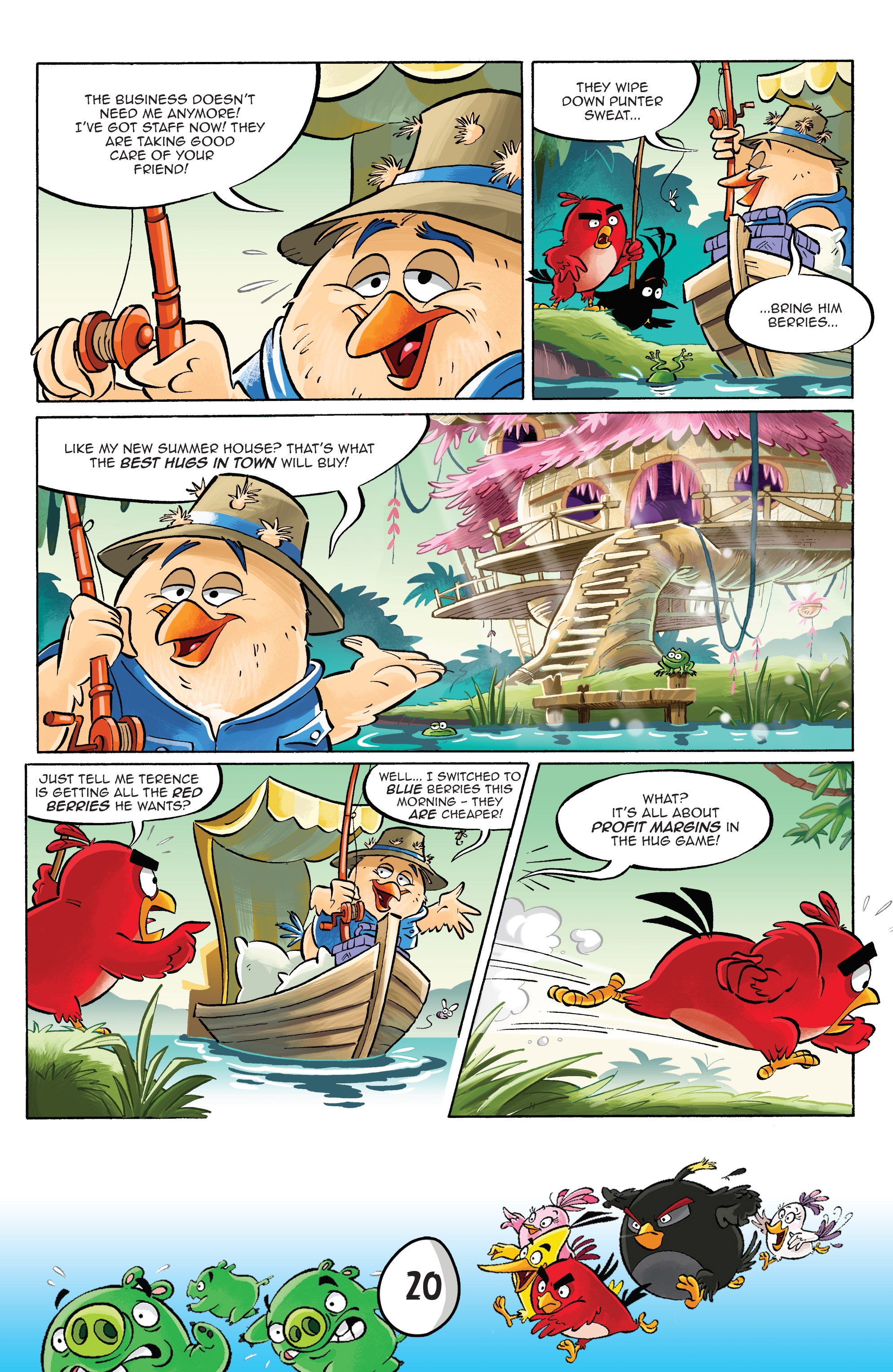 Angry Birds Comics Quarterly: Monsters & Mistletoe (2017) issue 1 - Page 22