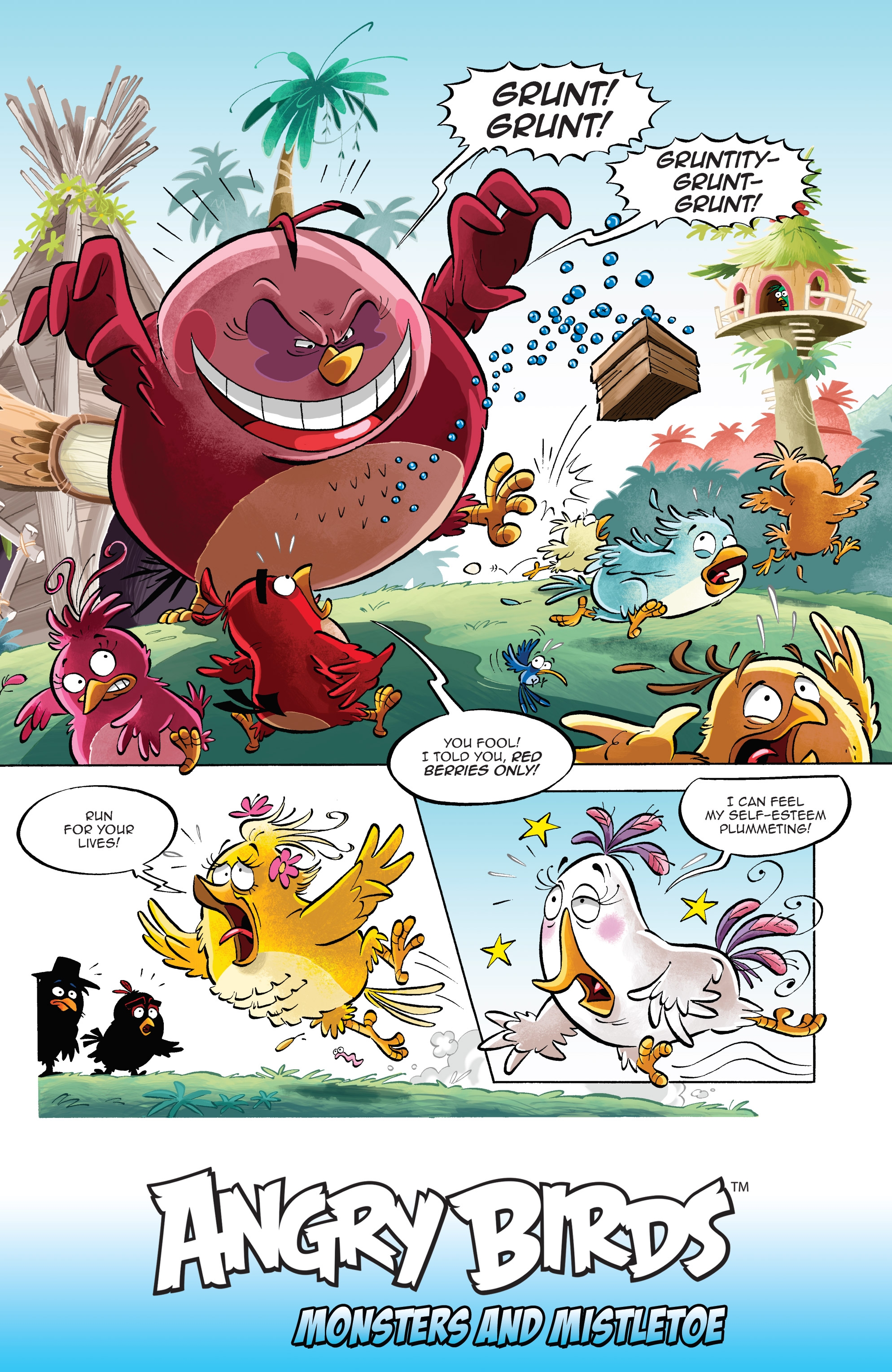 Angry Birds Comics Quarterly: Monsters & Mistletoe (2017) issue 1 - Page 23