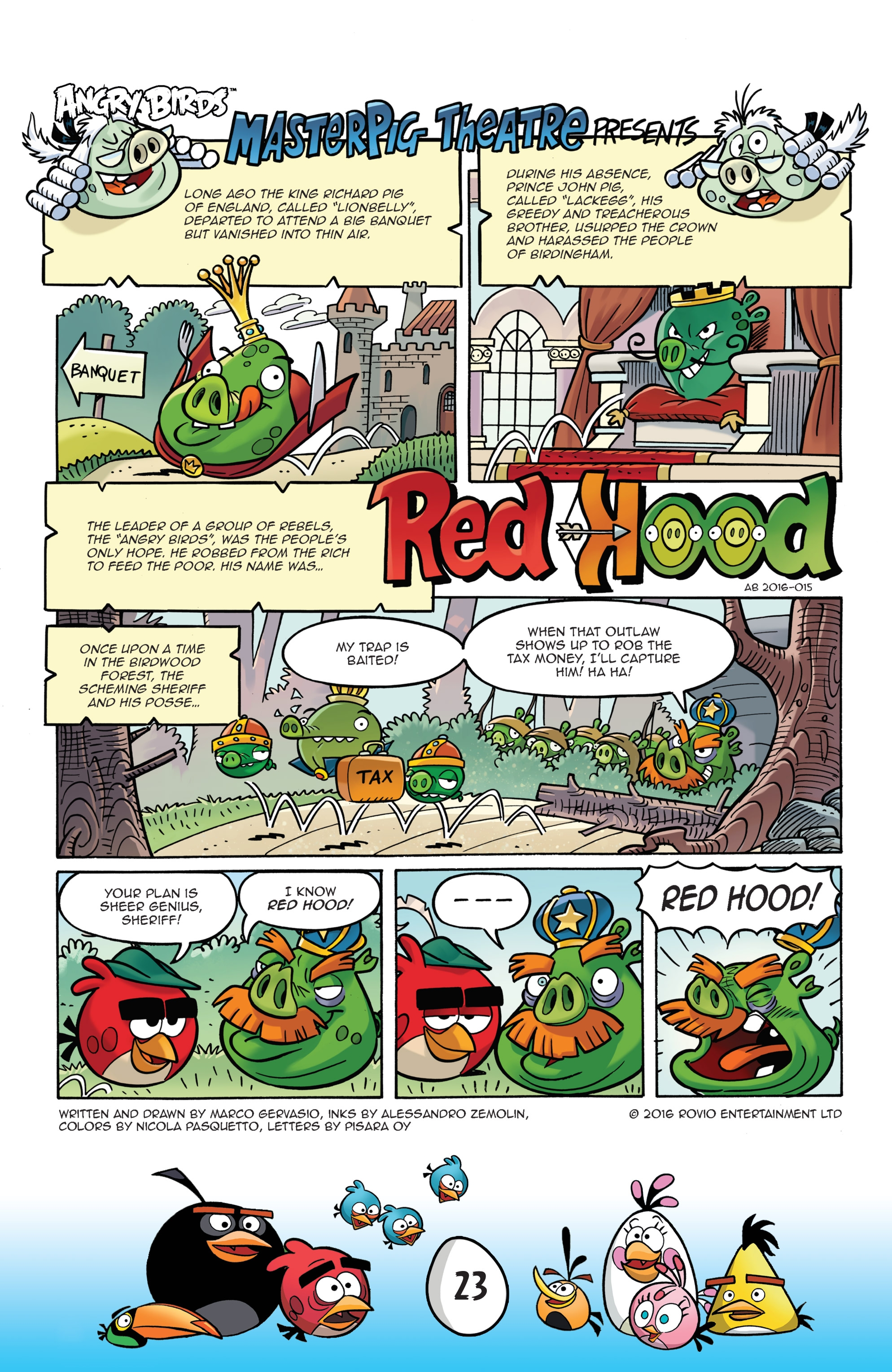 Angry Birds Comics Quarterly: Monsters & Mistletoe (2017) issue 1 - Page 25