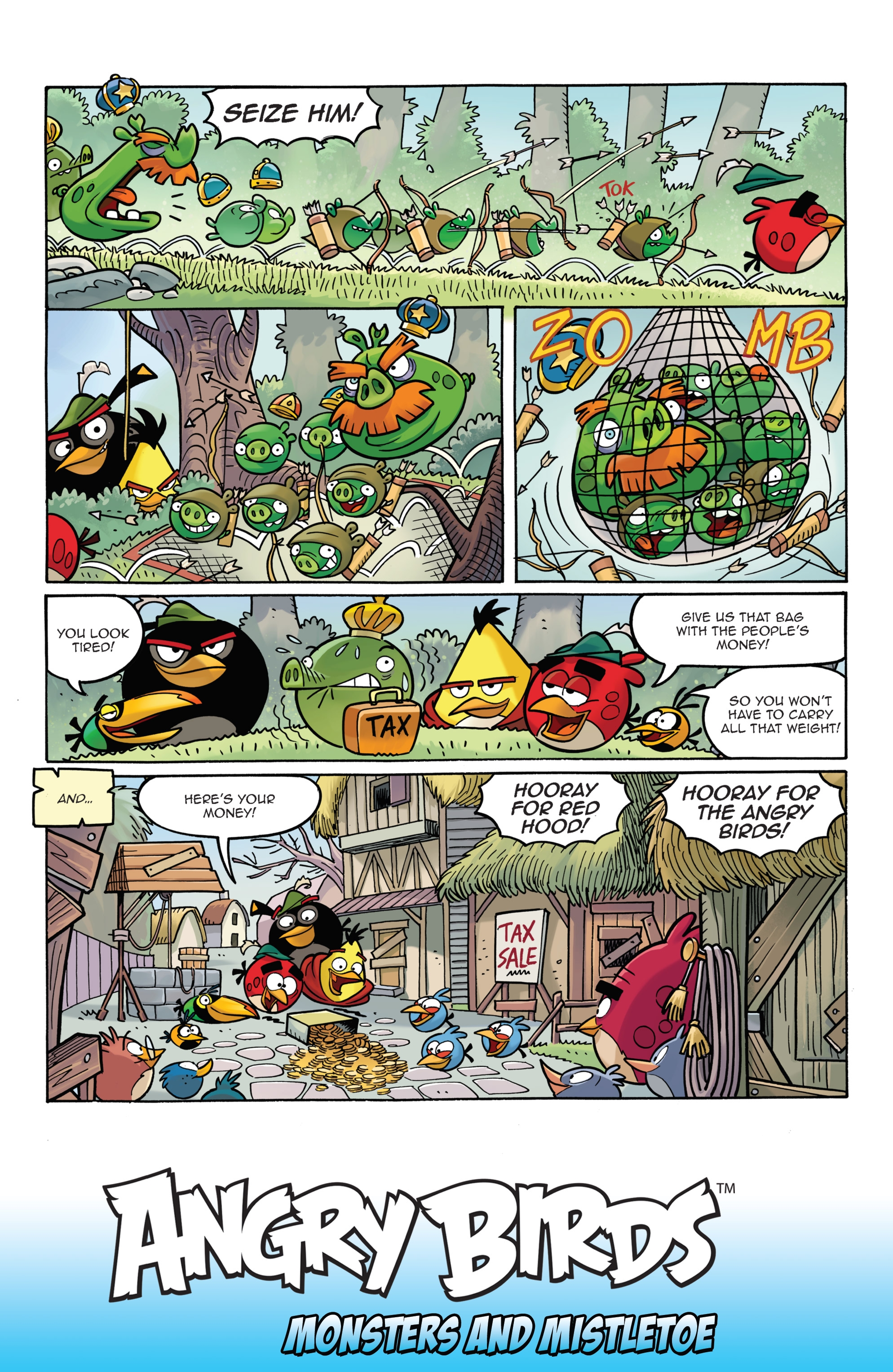 Angry Birds Comics Quarterly: Monsters & Mistletoe (2017) issue 1 - Page 26