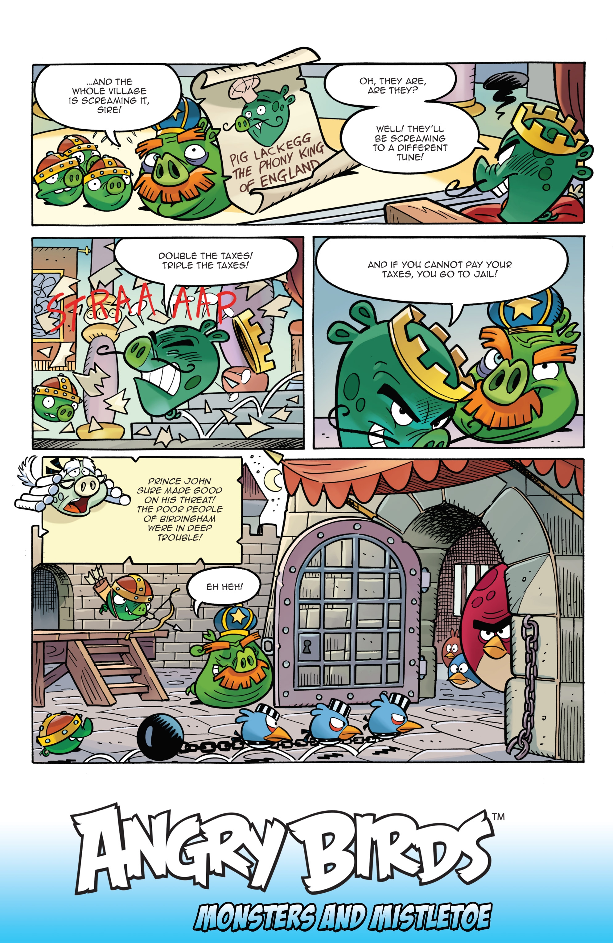 Angry Birds Comics Quarterly: Monsters & Mistletoe (2017) issue 1 - Page 28