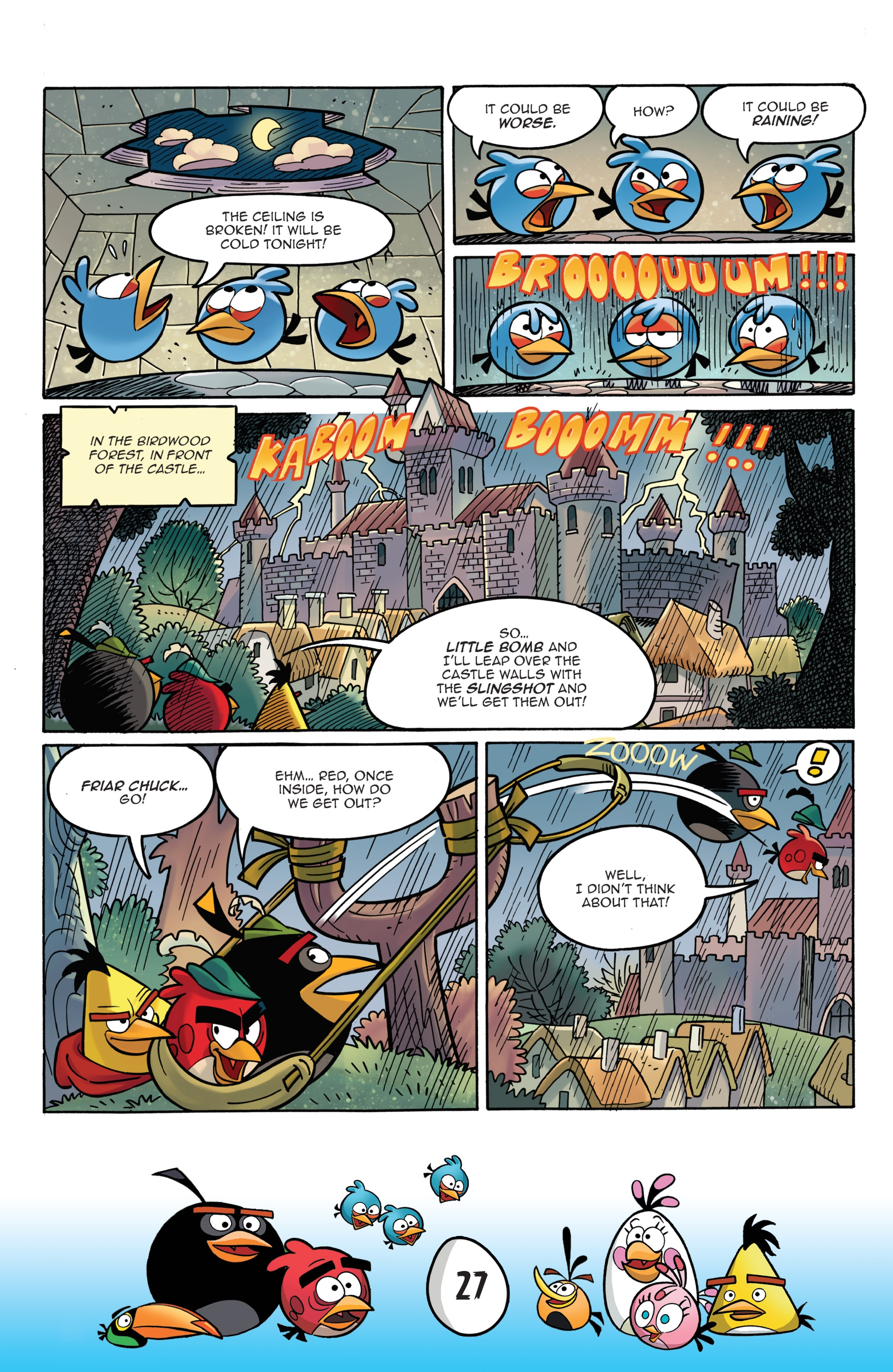 Angry Birds Comics Quarterly: Monsters & Mistletoe (2017) issue 1 - Page 29