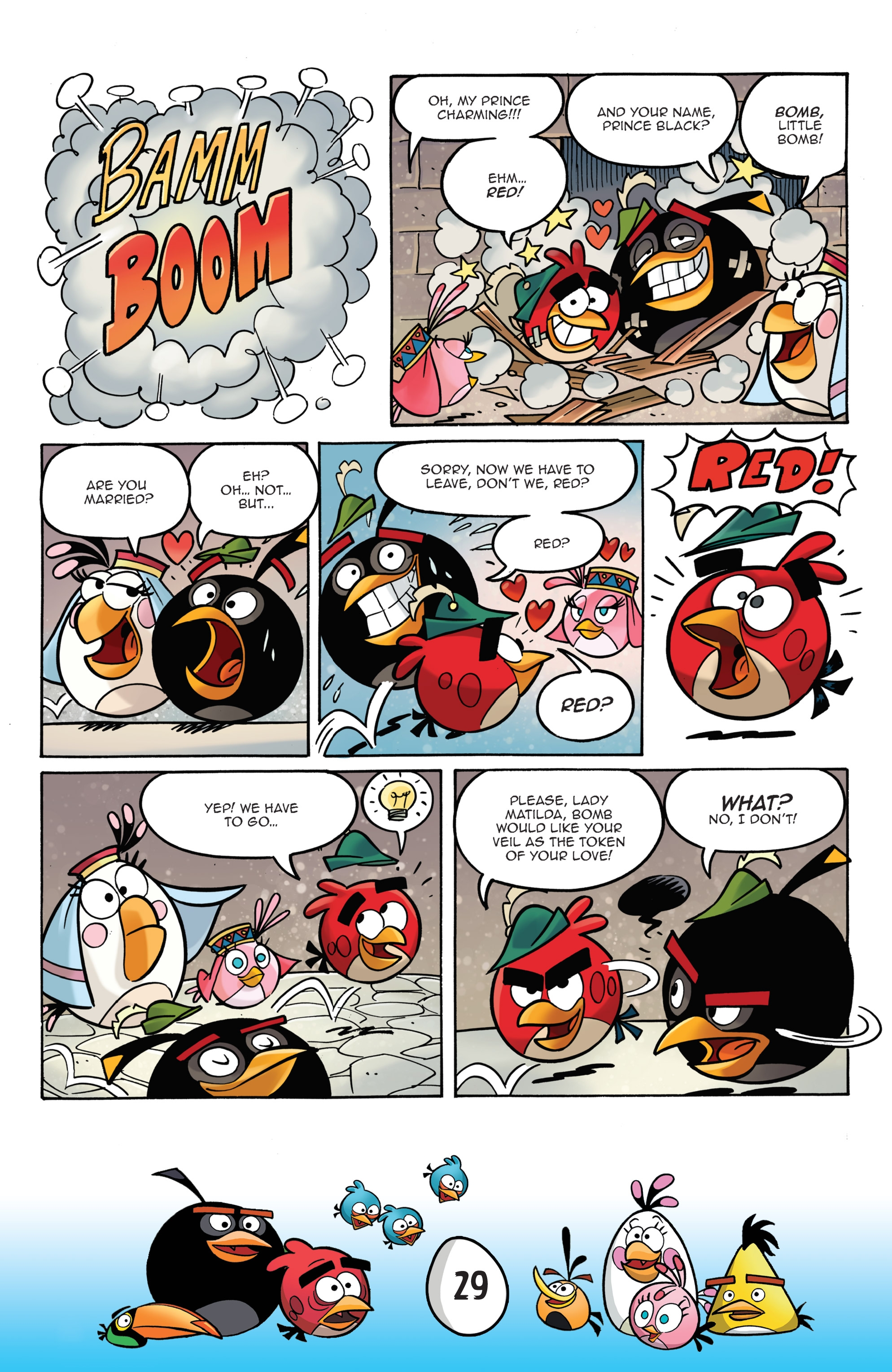 Angry Birds Comics Quarterly: Monsters & Mistletoe (2017) issue 1 - Page 31