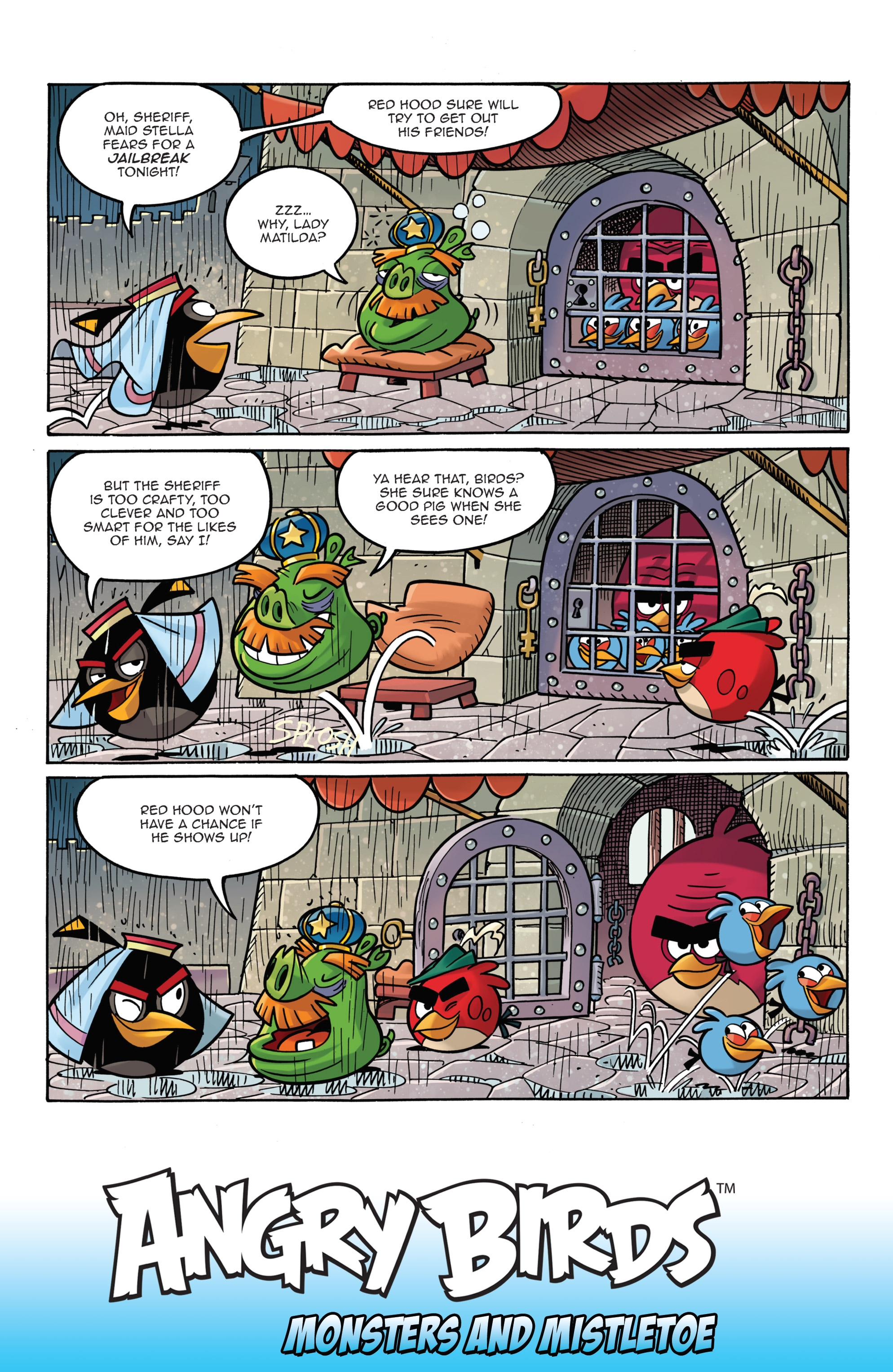 Angry Birds Comics Quarterly: Monsters & Mistletoe (2017) issue 1 - Page 32