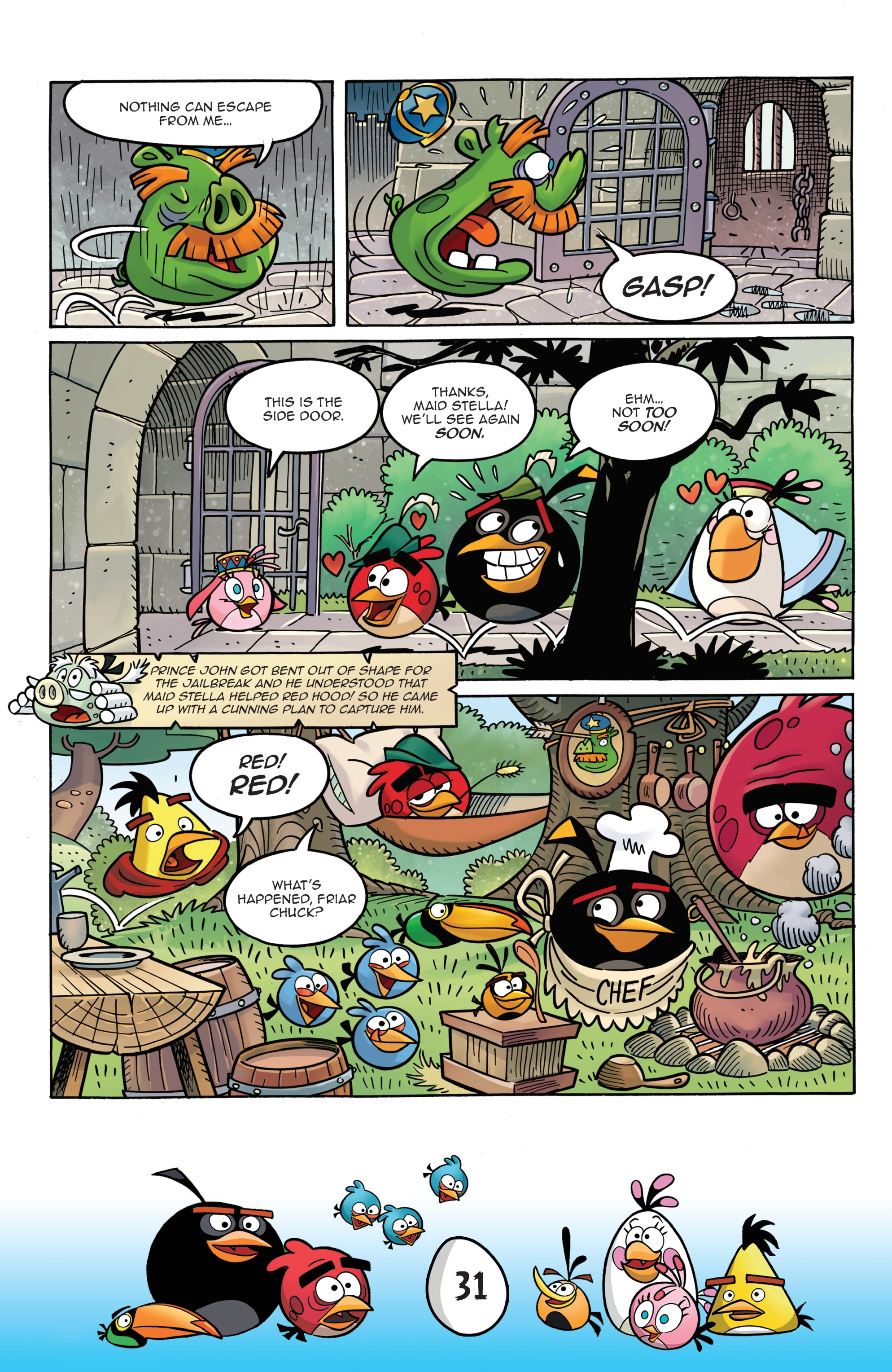 Angry Birds Comics Quarterly: Monsters & Mistletoe (2017) issue 1 - Page 33