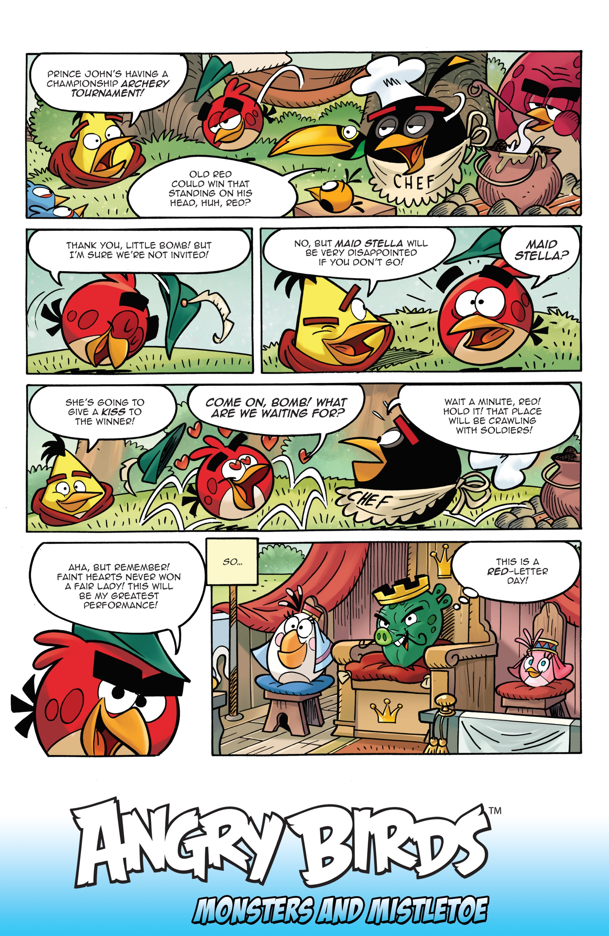 Angry Birds Comics Quarterly: Monsters & Mistletoe (2017) issue 1 - Page 34