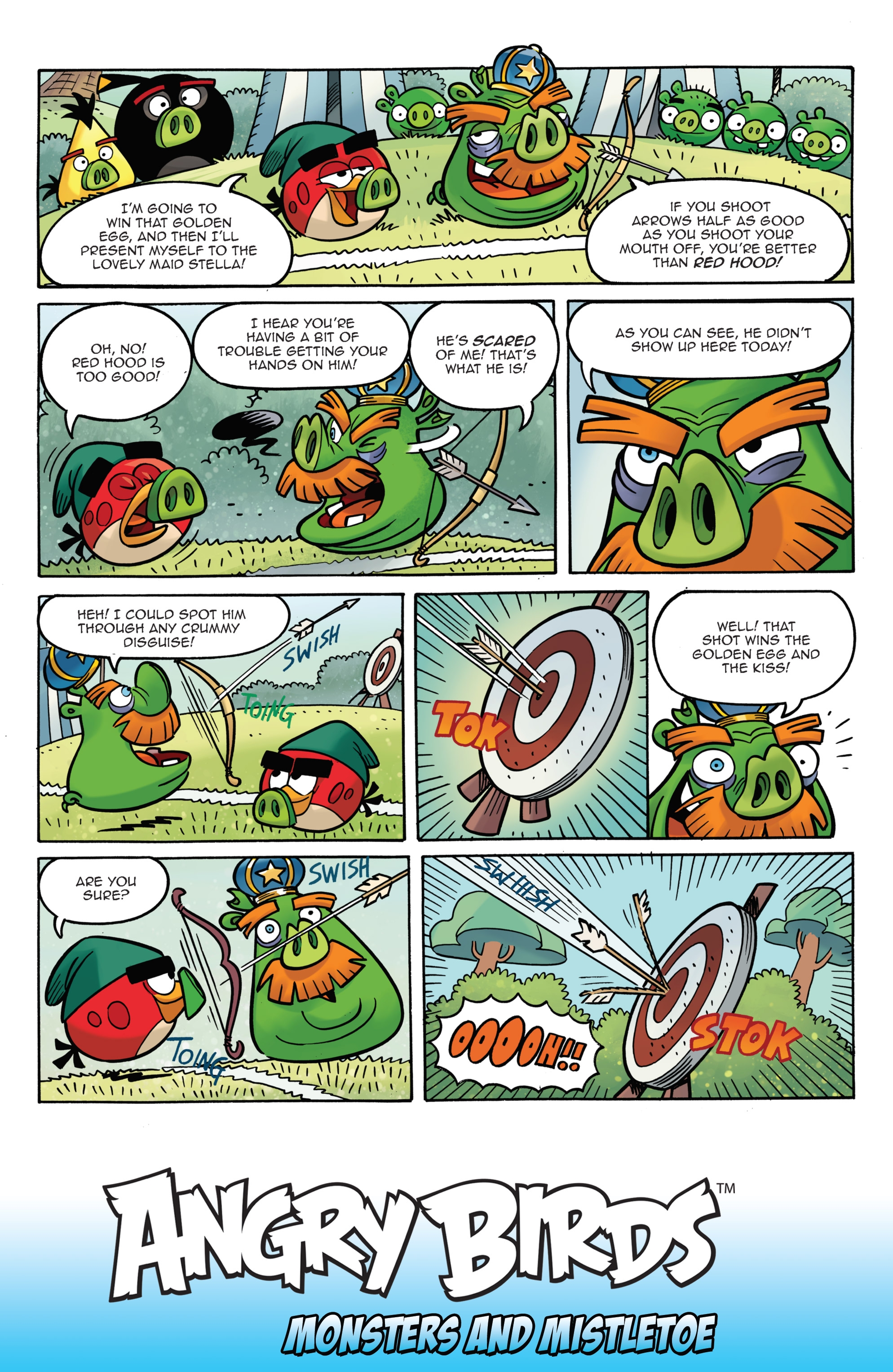 Angry Birds Comics Quarterly: Monsters & Mistletoe (2017) issue 1 - Page 36