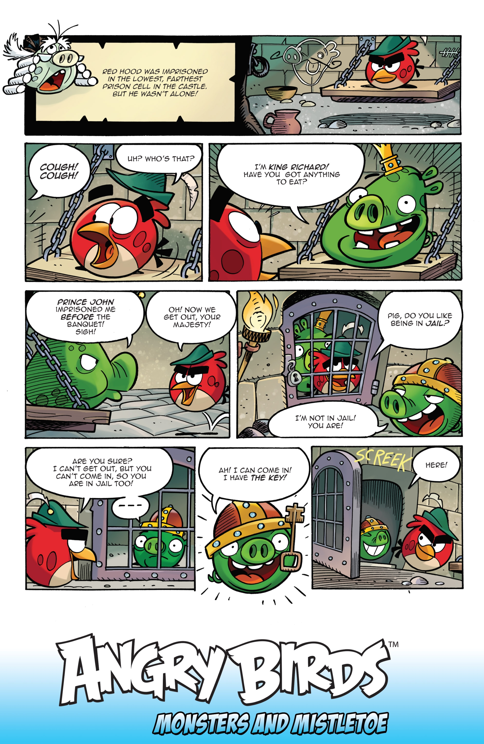 Angry Birds Comics Quarterly: Monsters & Mistletoe (2017) issue 1 - Page 38