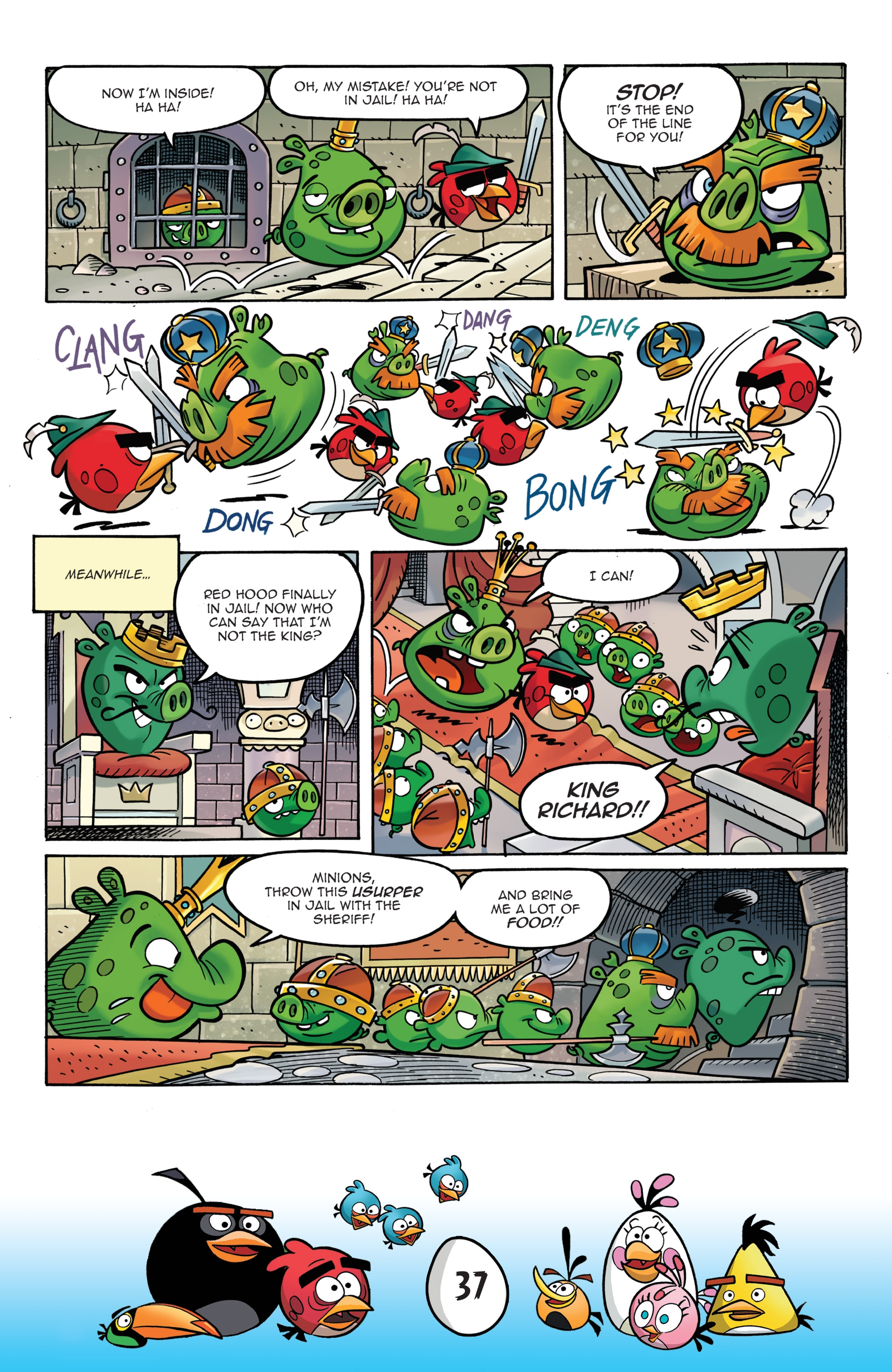 Angry Birds Comics Quarterly: Monsters & Mistletoe (2017) issue 1 - Page 39