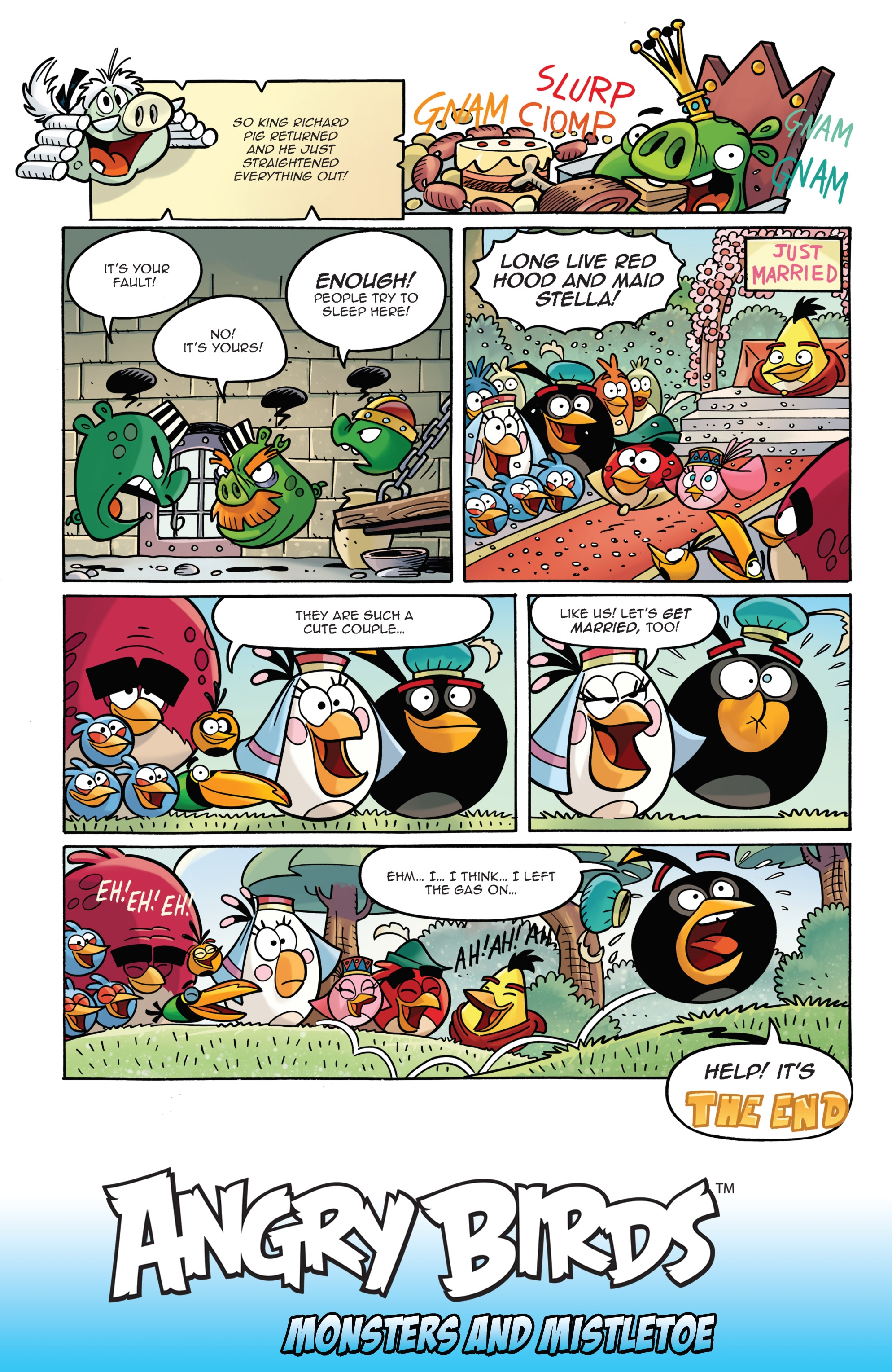 Angry Birds Comics Quarterly: Monsters & Mistletoe (2017) issue 1 - Page 40