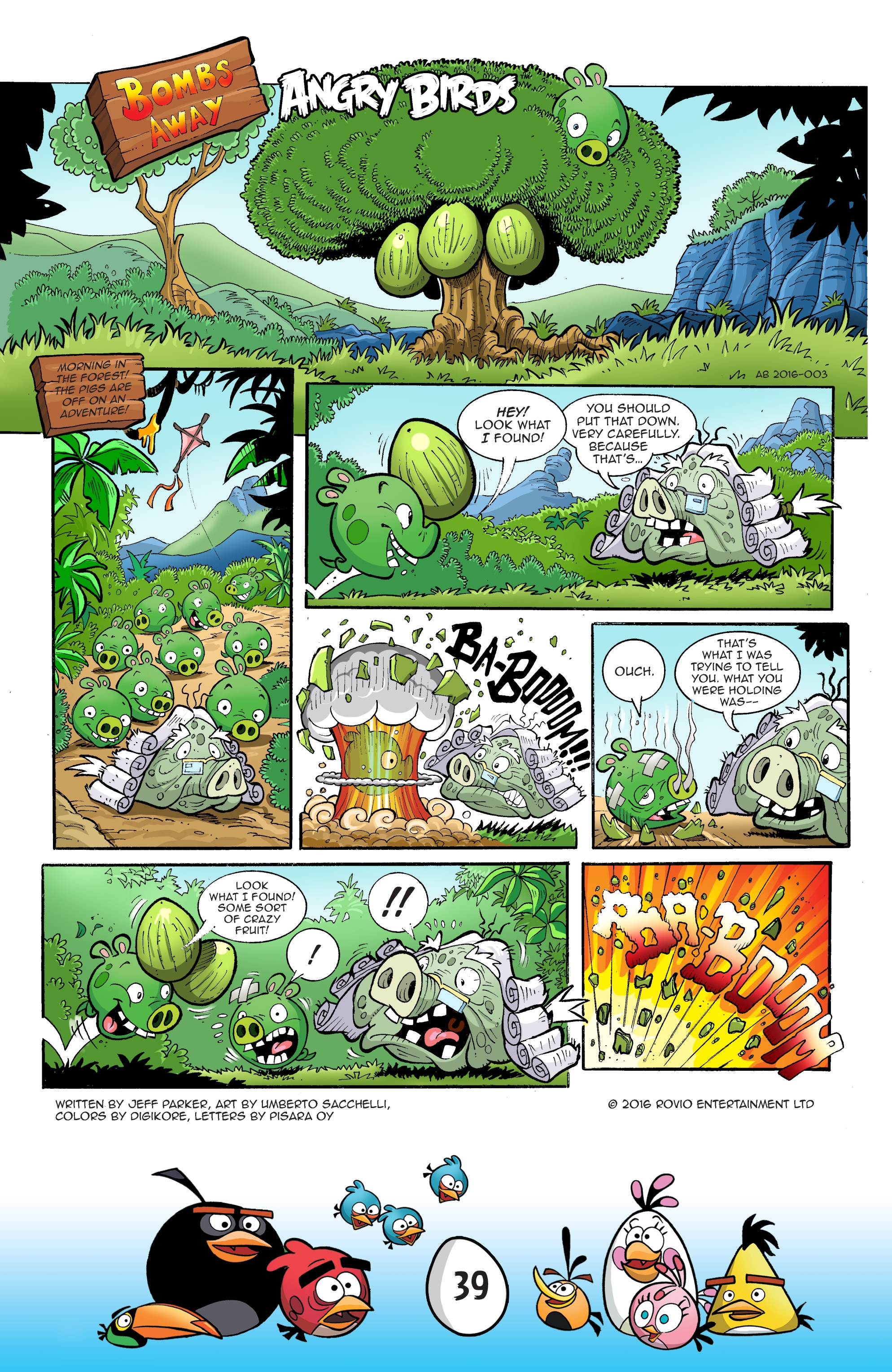 Angry Birds Comics Quarterly: Monsters & Mistletoe (2017) issue 1 - Page 41