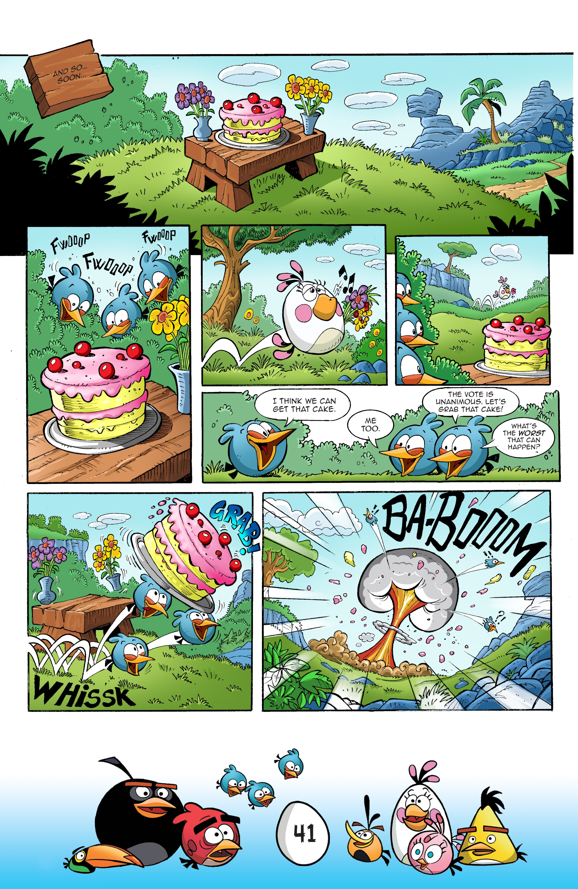 Angry Birds Comics Quarterly: Monsters & Mistletoe (2017) issue 1 - Page 43