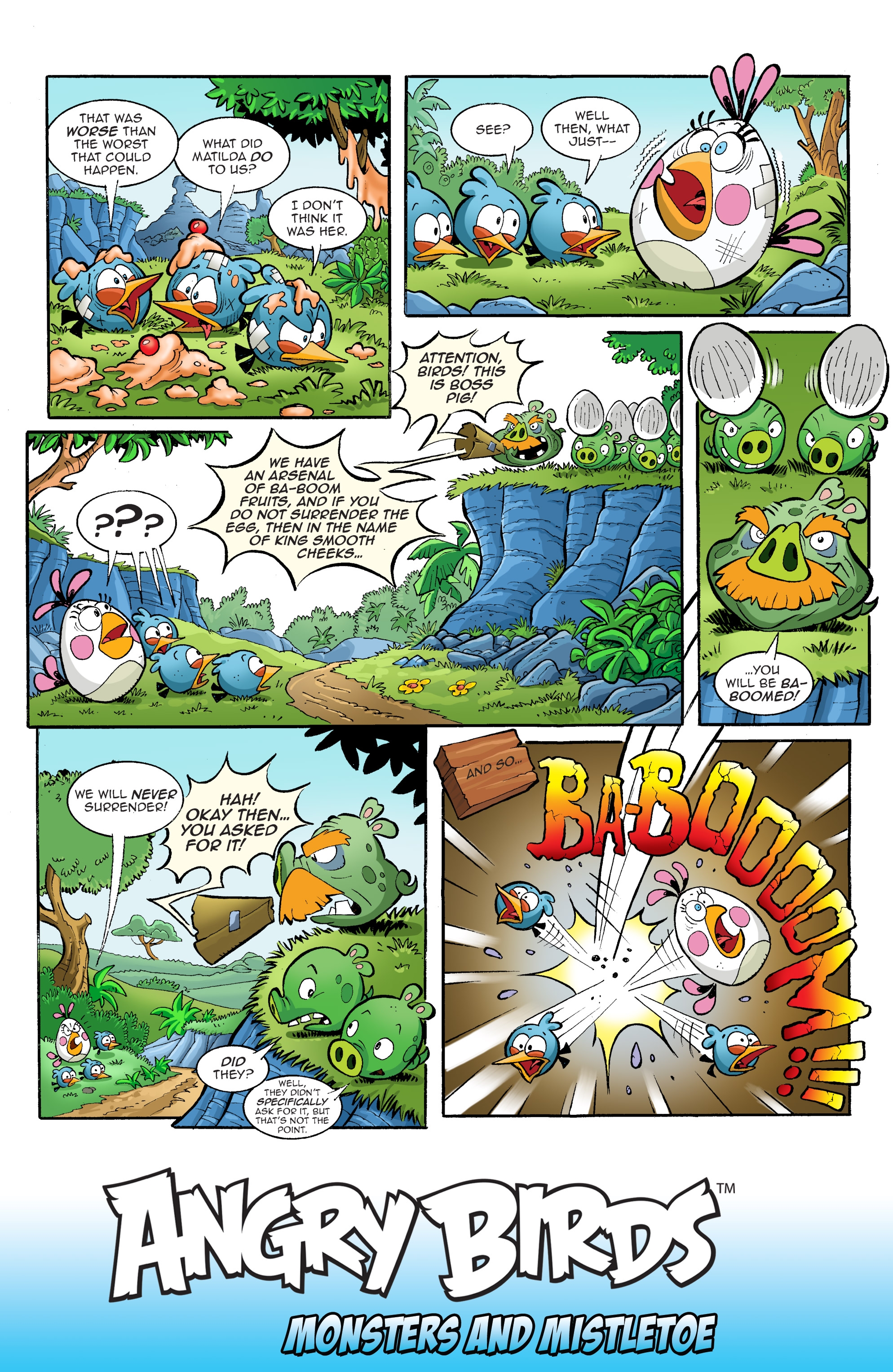 Angry Birds Comics Quarterly: Monsters & Mistletoe (2017) issue 1 - Page 44